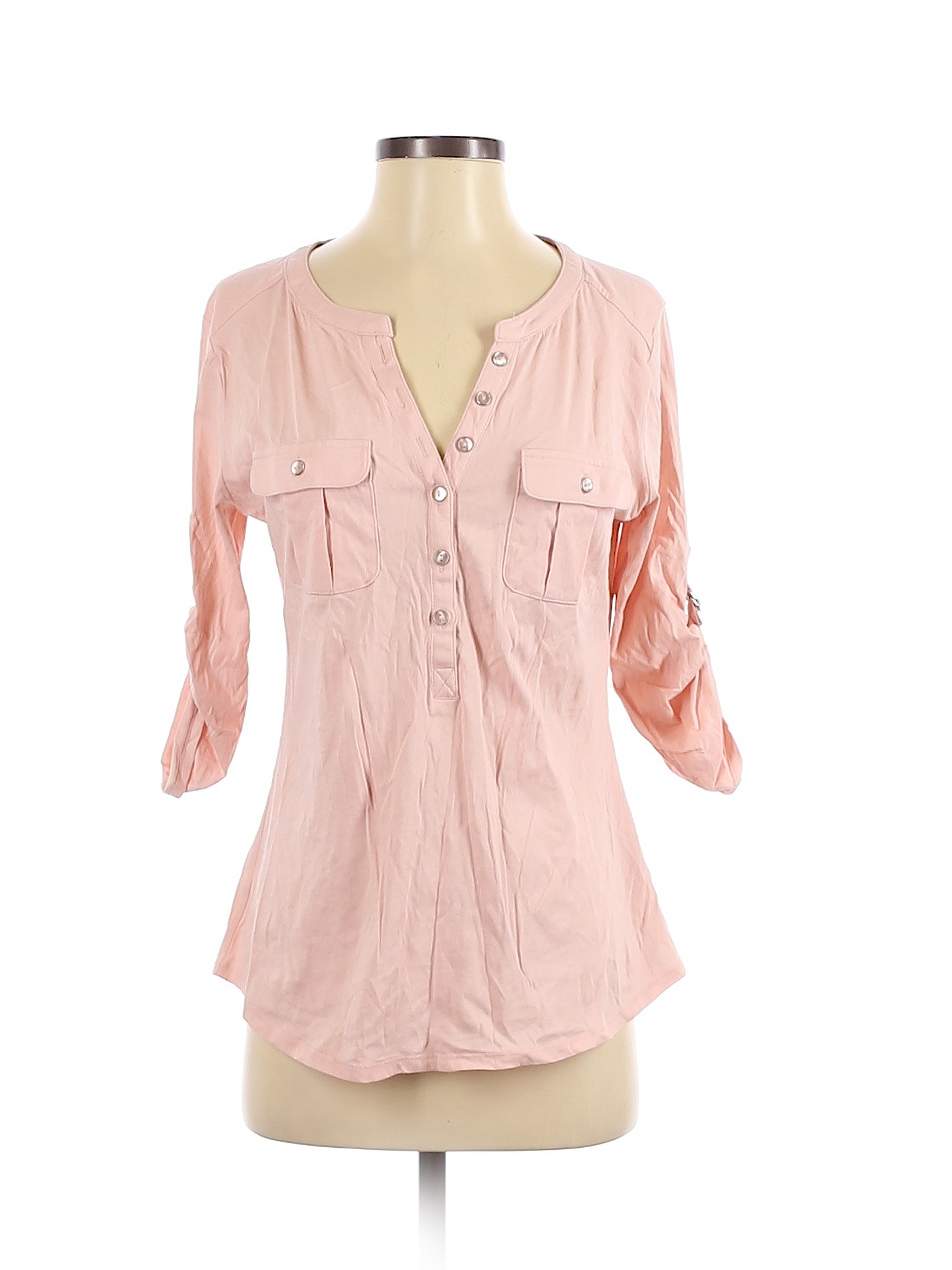 NY&C Women Pink Short Sleeve Top S | eBay