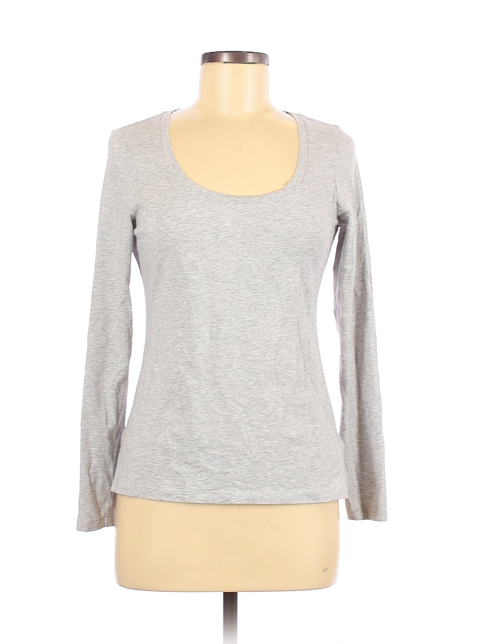 H&M Women Gray Long Sleeve T-Shirt L | eBay