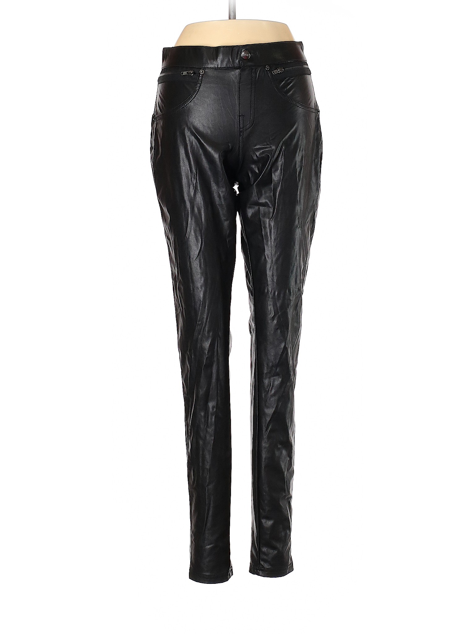Hue Women Black Casual Pants XS | eBay