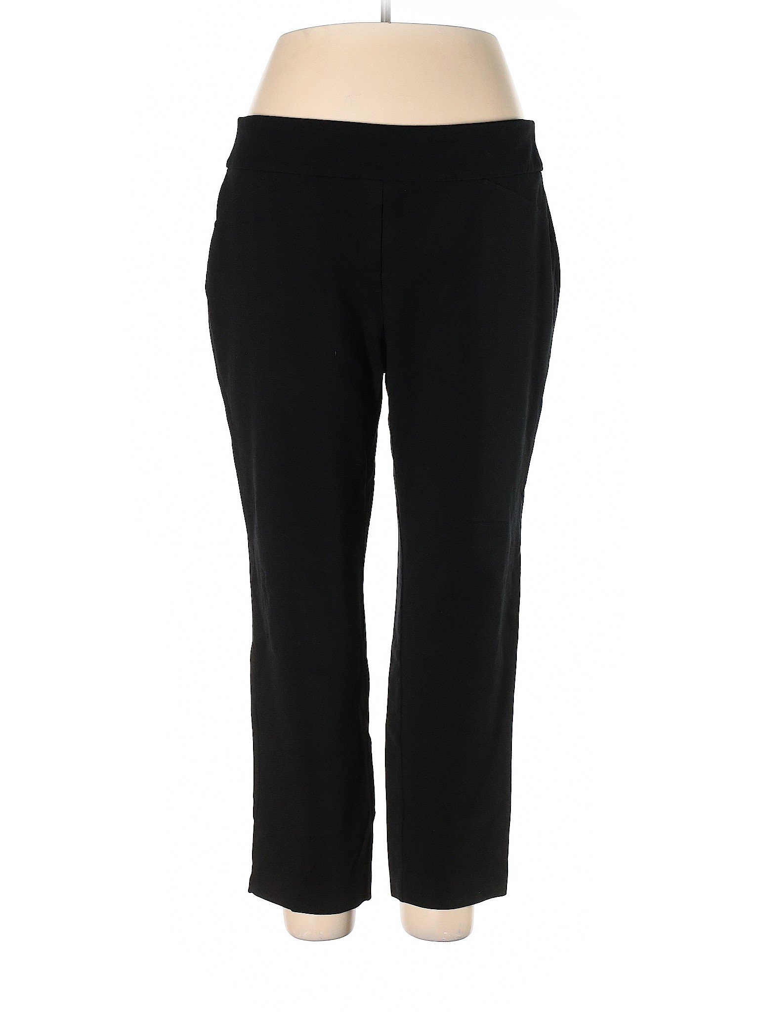 Charter Club Women Black Dress Pants 18 Plus | eBay