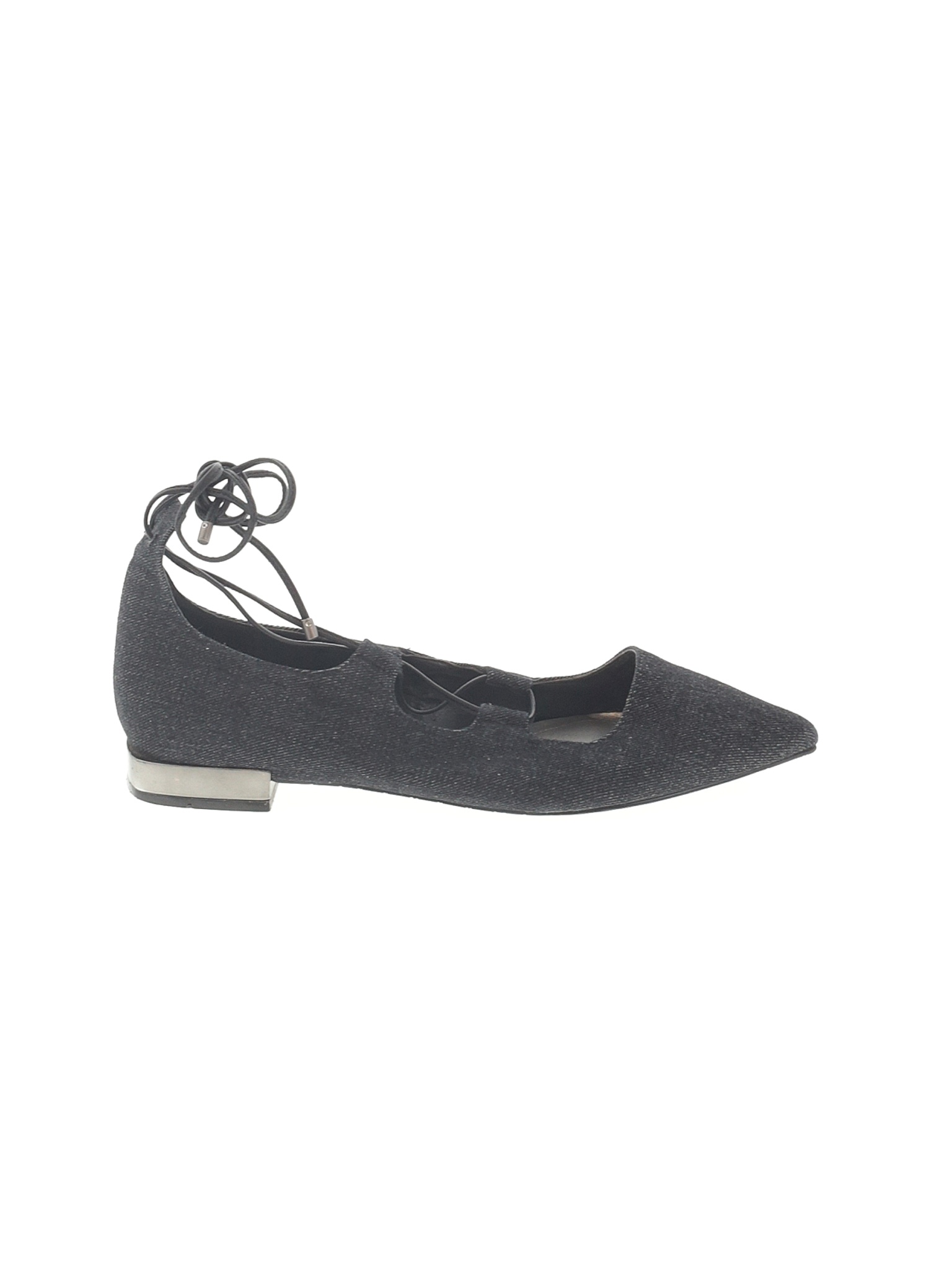 tahari black flats
