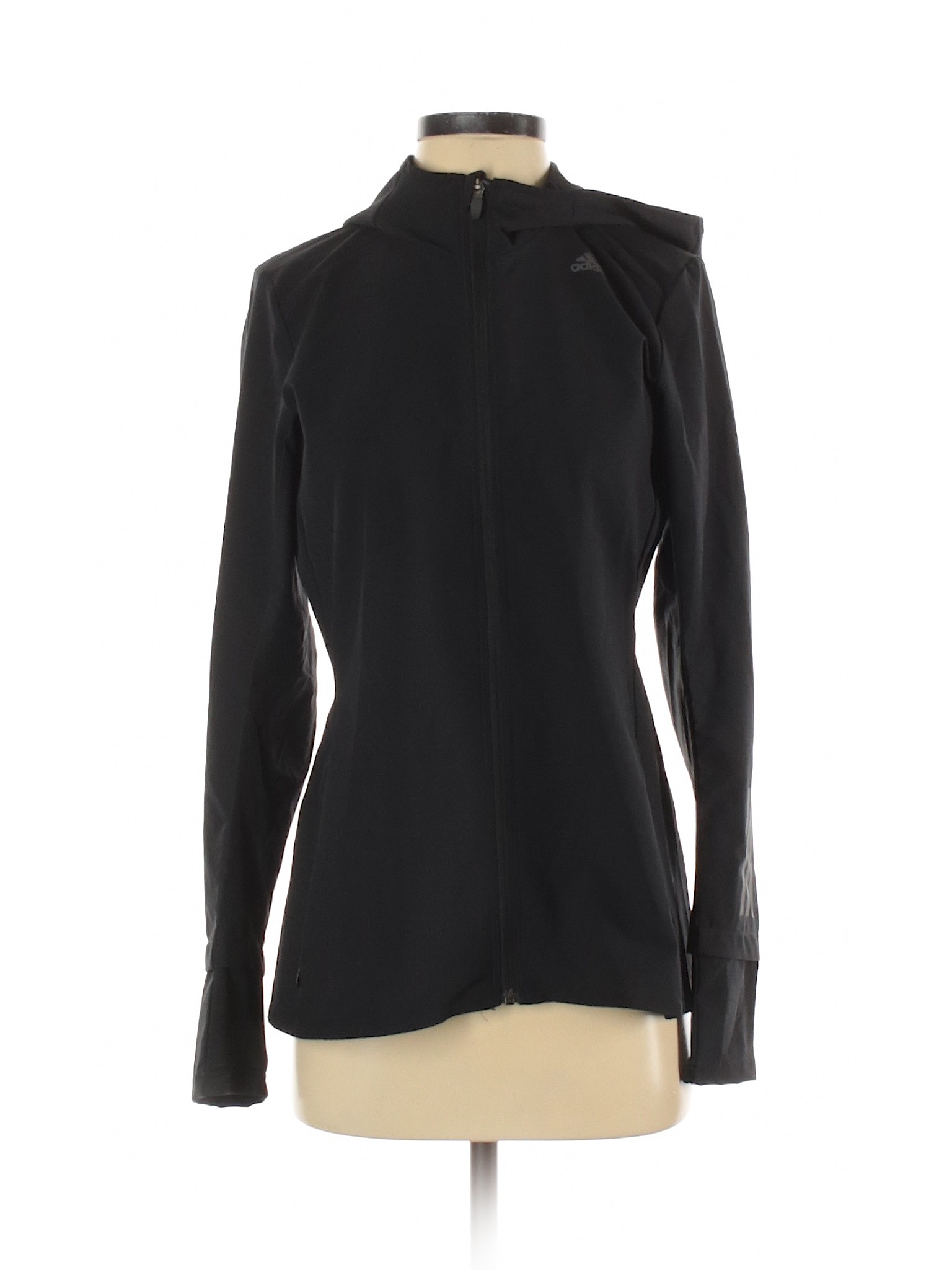 Adidas Women Black Jacket S | eBay