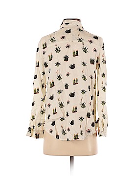 Topshop Long Sleeve Button-Down Shirt (view 2)