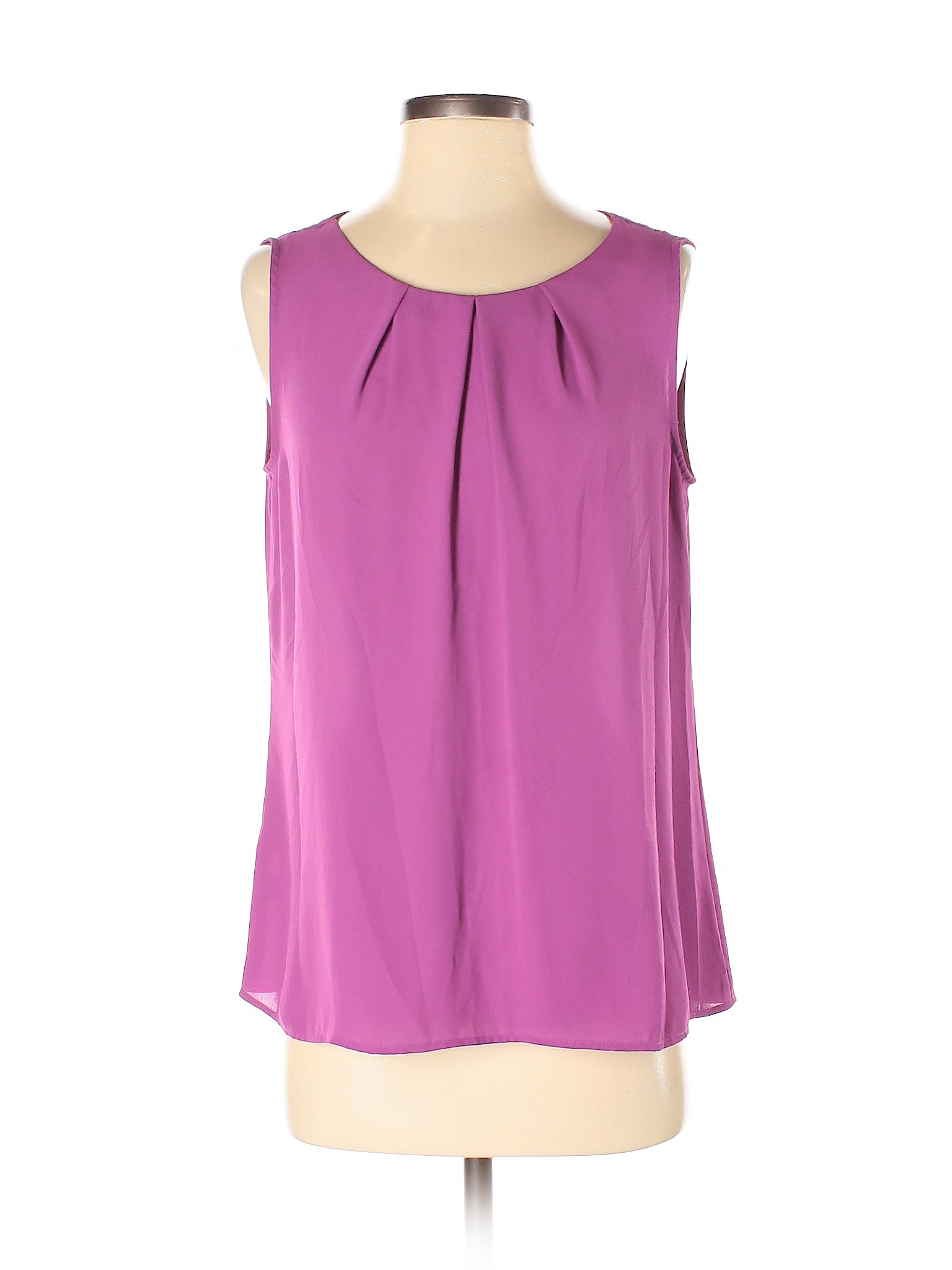 Ann Taylor LOFT Outlet Women Purple Sleeveless Blouse S | eBay