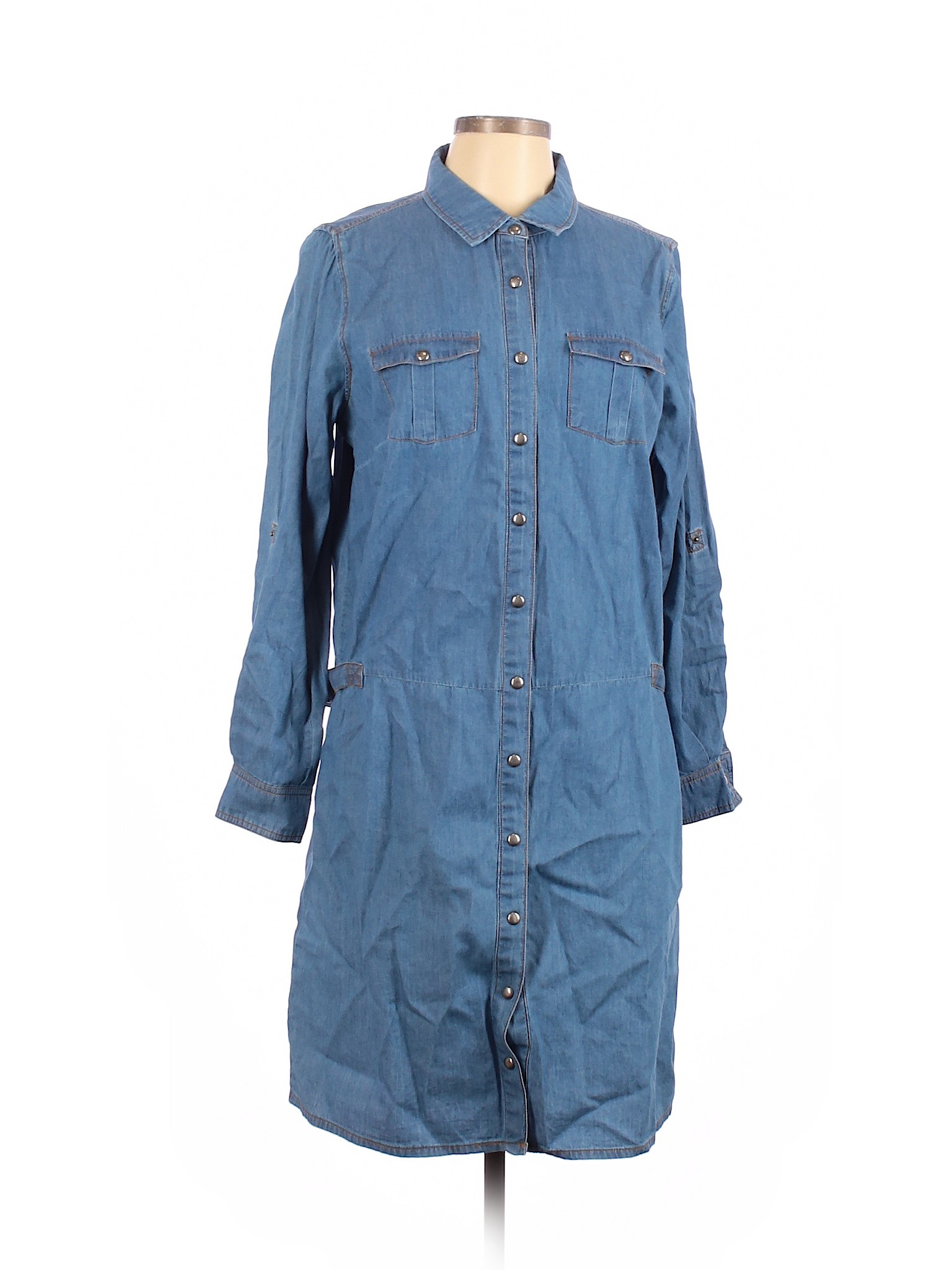 Yest Women Blue Casual Dress 10 | eBay