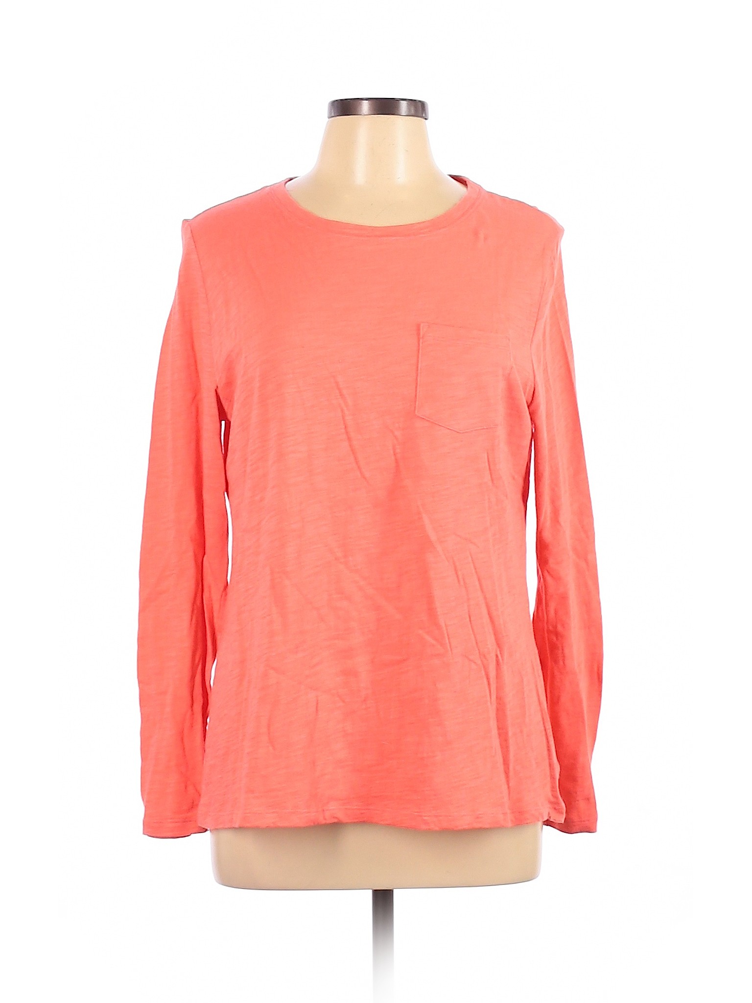 Gap Outlet Women Pink Long Sleeve T-Shirt L | eBay