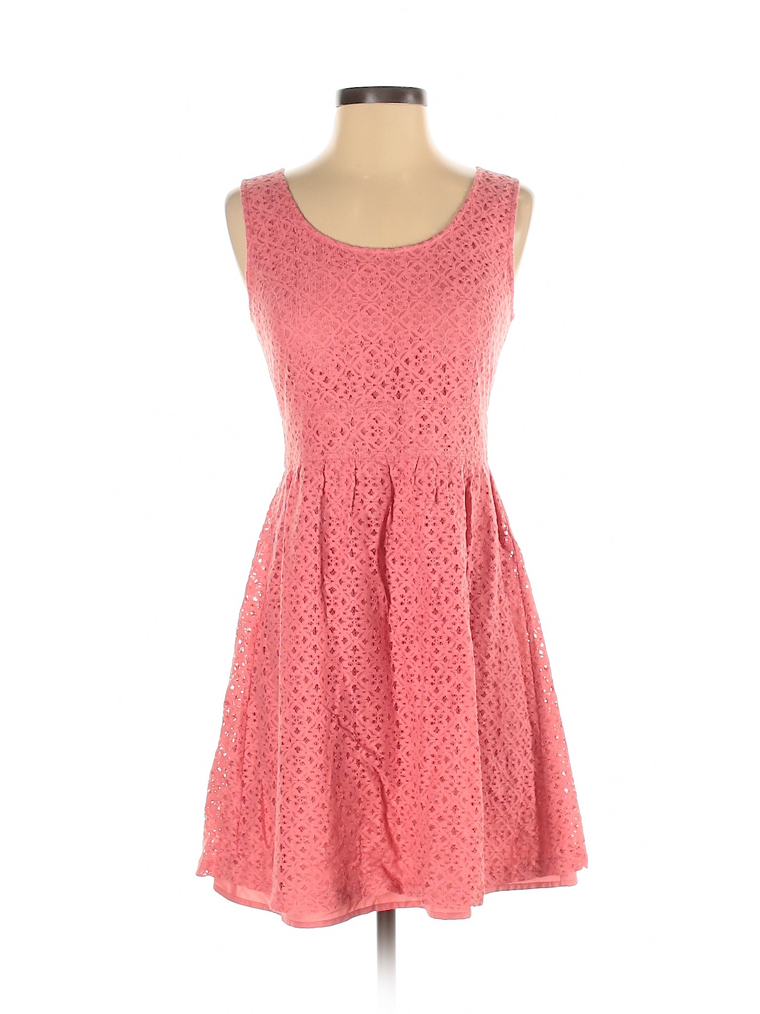 Ann Taylor LOFT Outlet Women Pink Casual Dress 0 | eBay