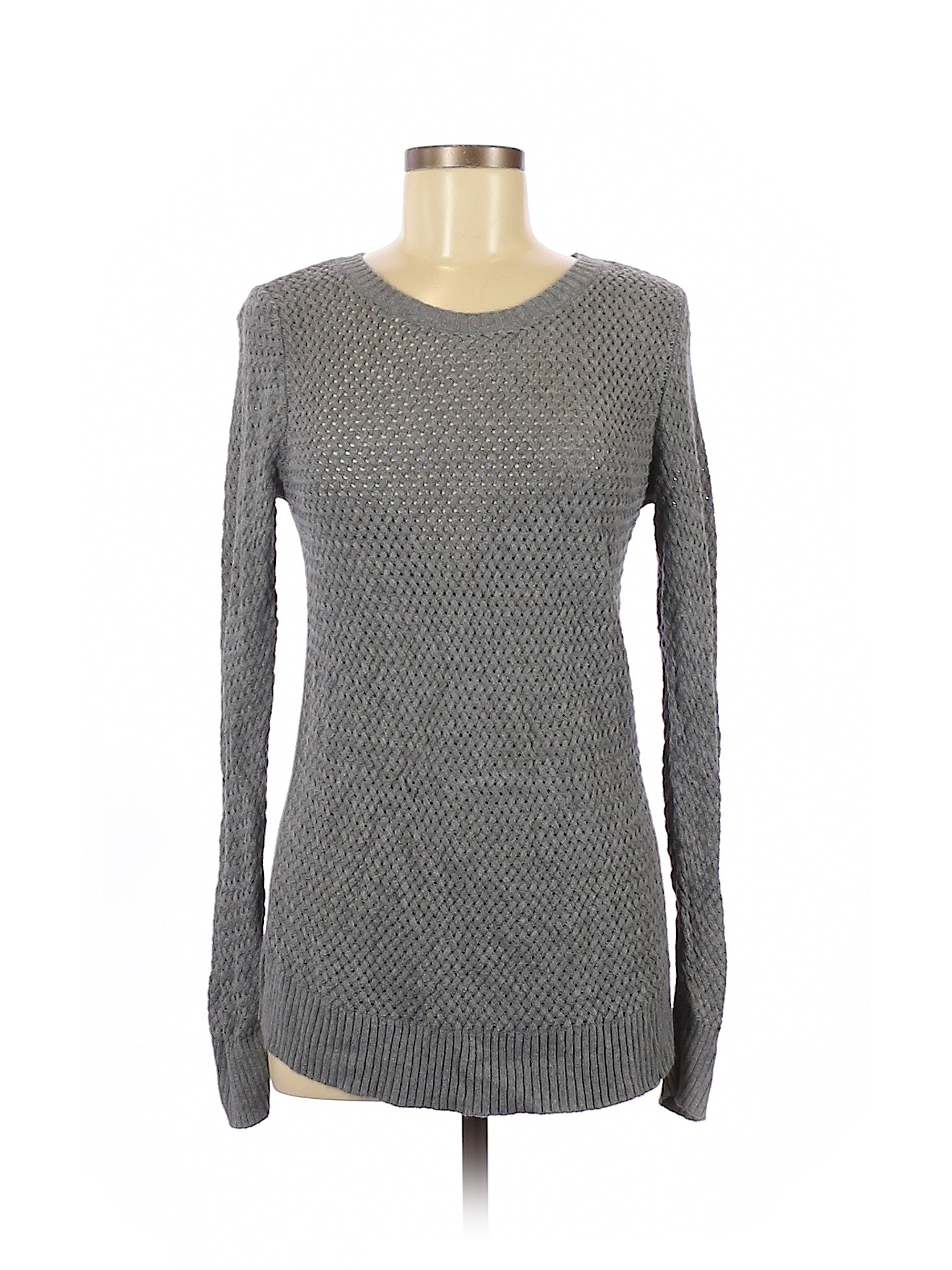Ann Taylor LOFT Outlet Women Gray Pullover Sweater M | eBay