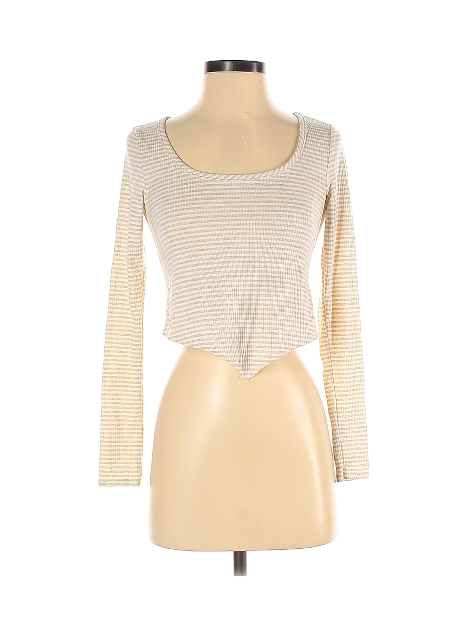 Olivia Rae Women Brown Long Sleeve Top S | eBay