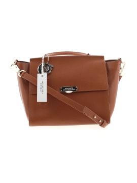 Versace Collection Leather Satchel