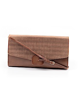 Saks Fifth Avenue Leather Clutch