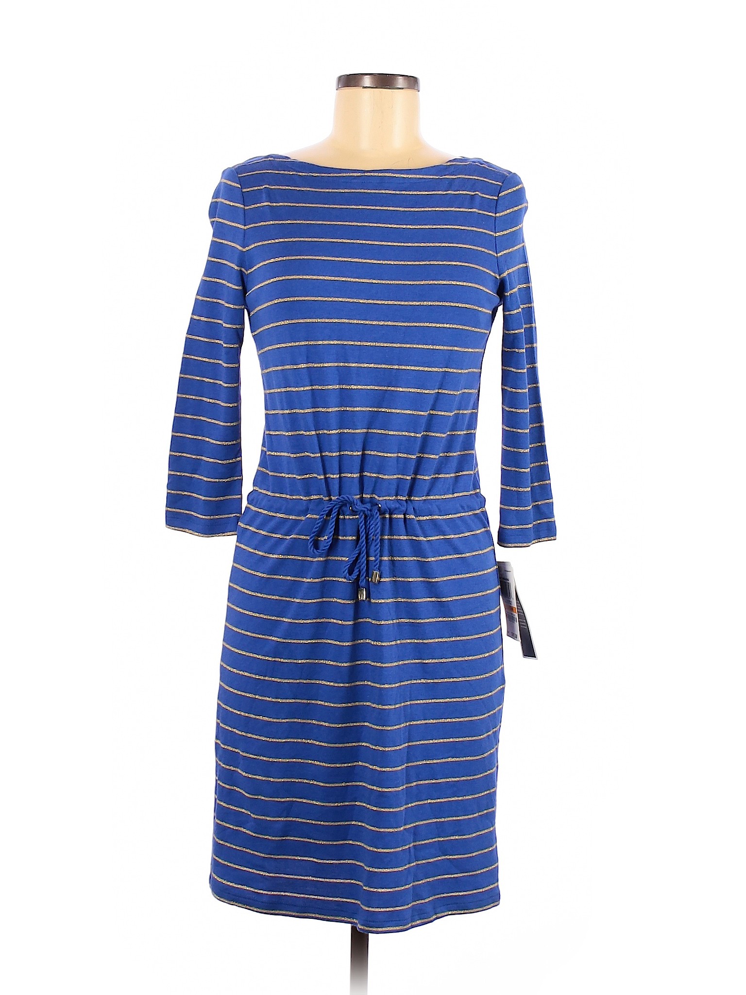 Charter Club Women Blue Casual Dress S Petites | eBay