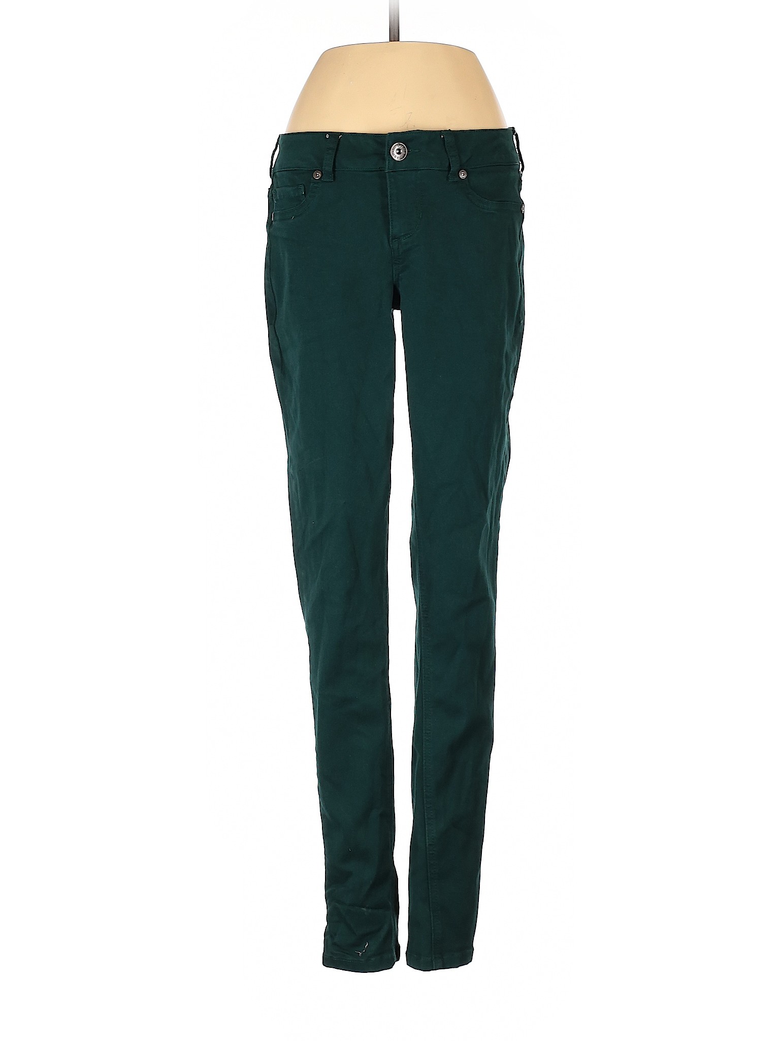 green jeggings womens