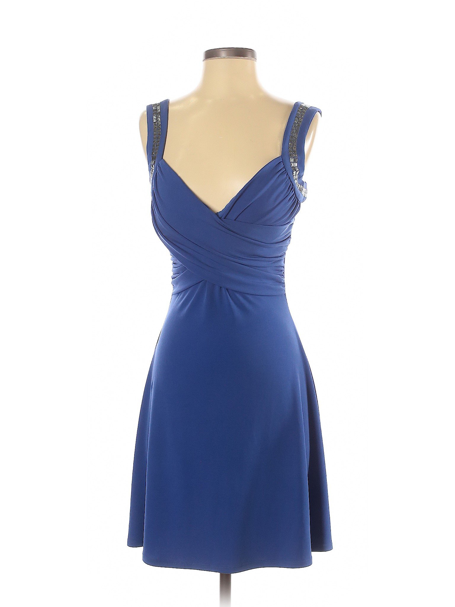 Guess Women Blue Cocktail Dress 4 