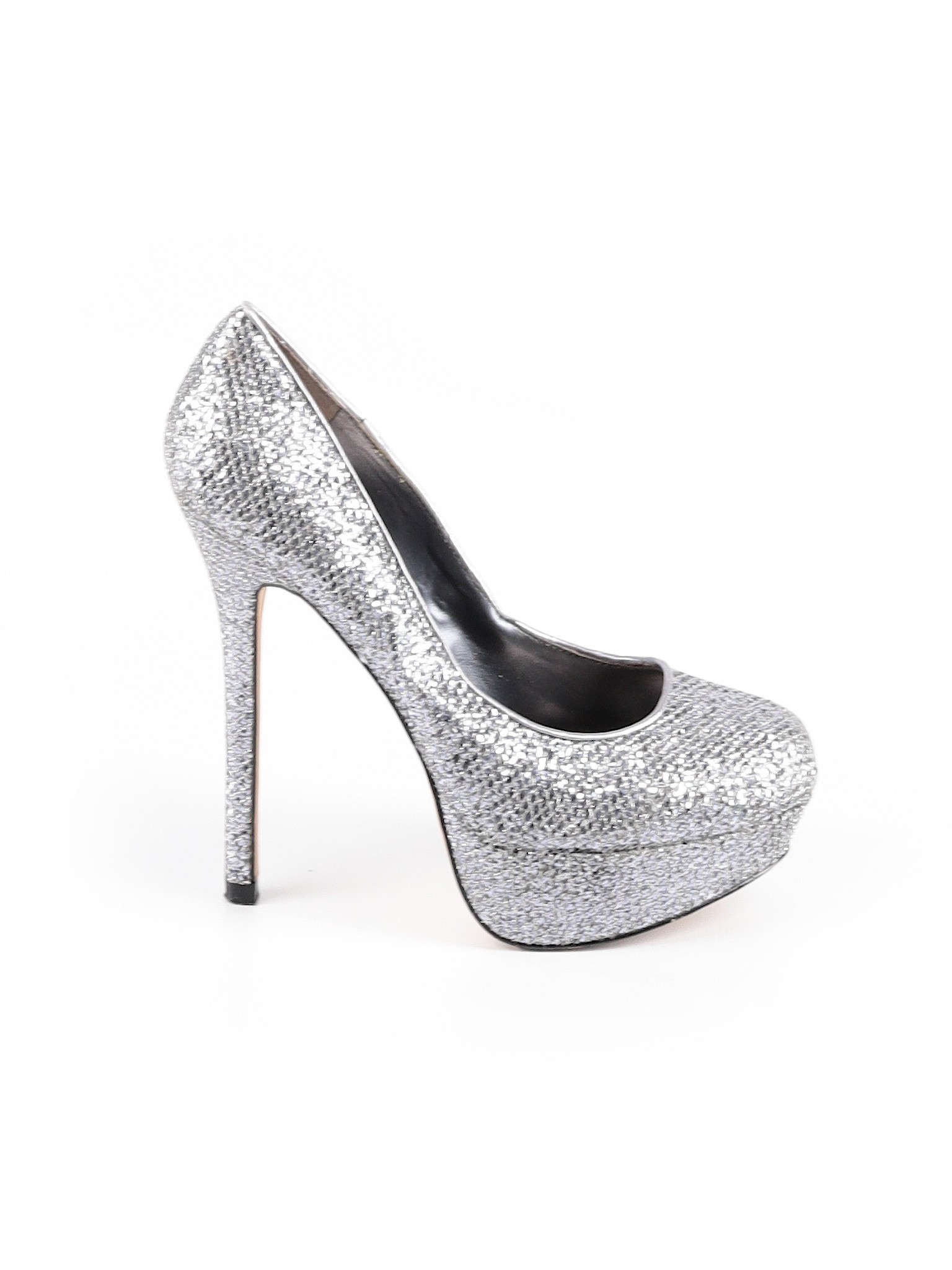 bakers silver heels