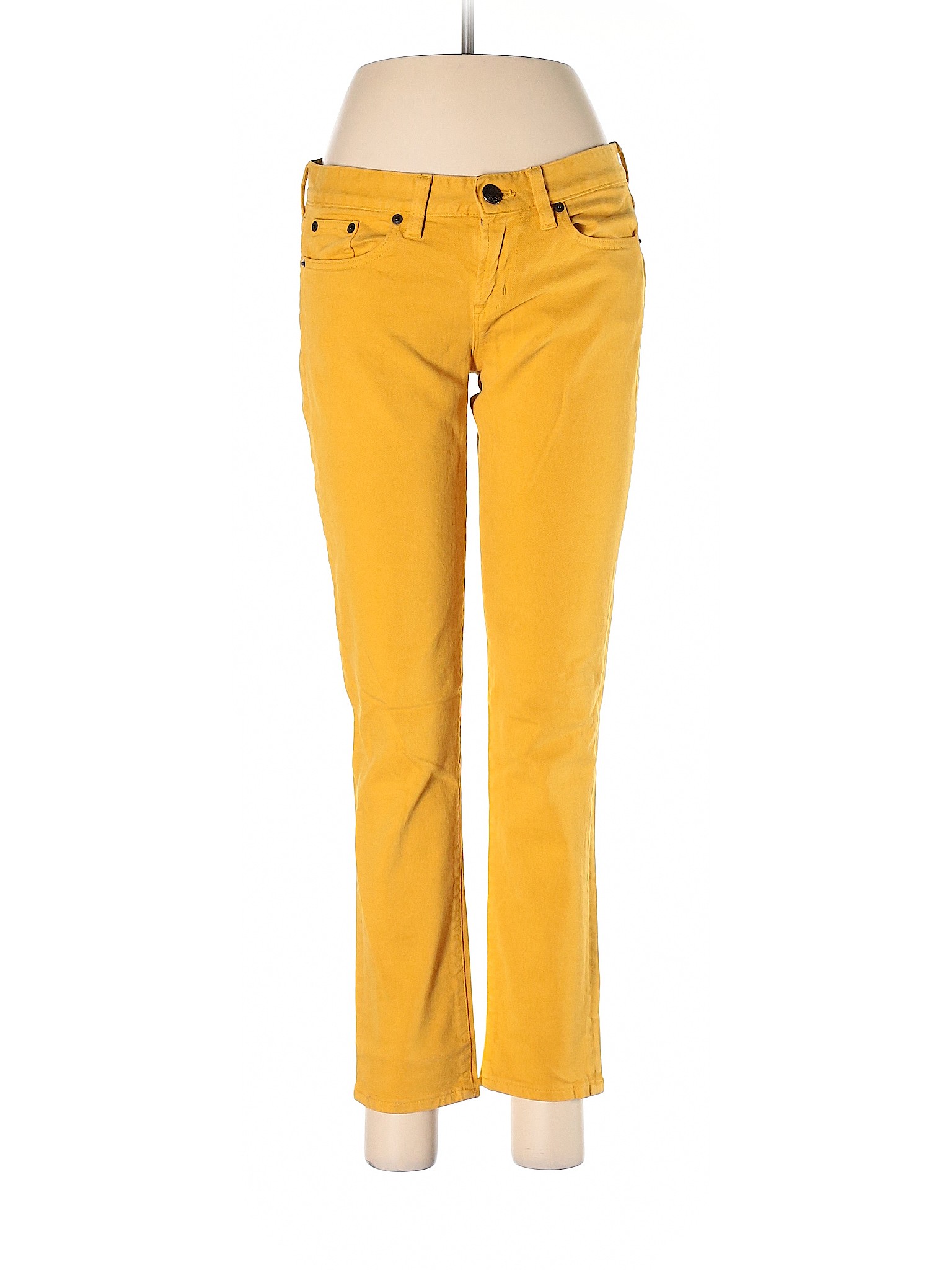 J.Crew Women Yellow Jeans 28W | eBay