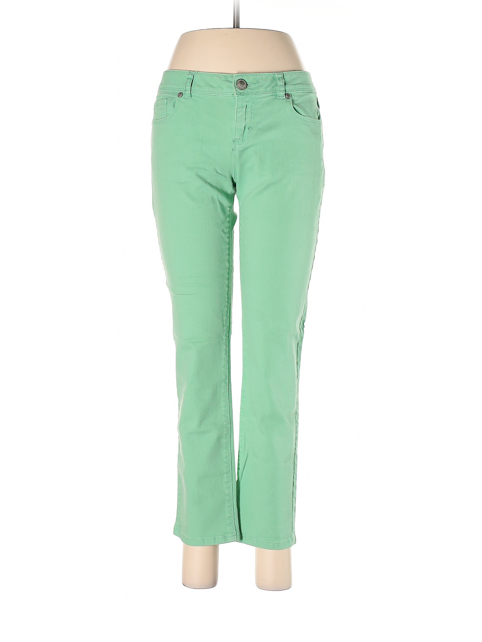LC Lauren Conrad Women Green Jeans 6 | eBay