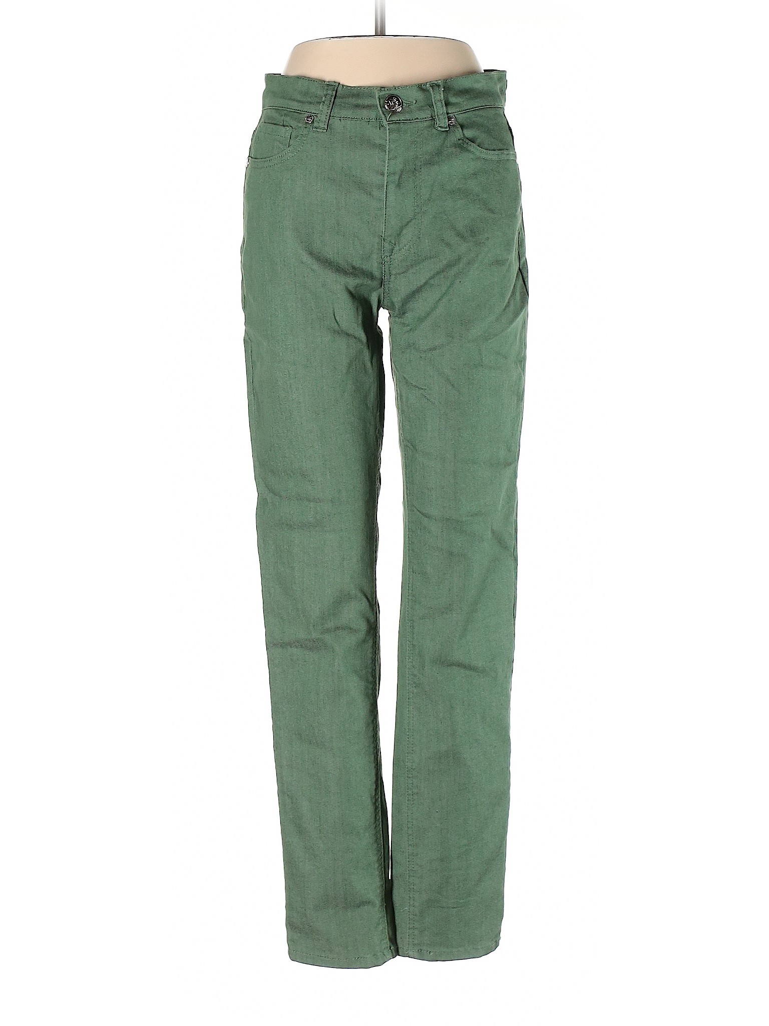 DG^2 by Diane Gilman Women Green Jeans 6 | eBay