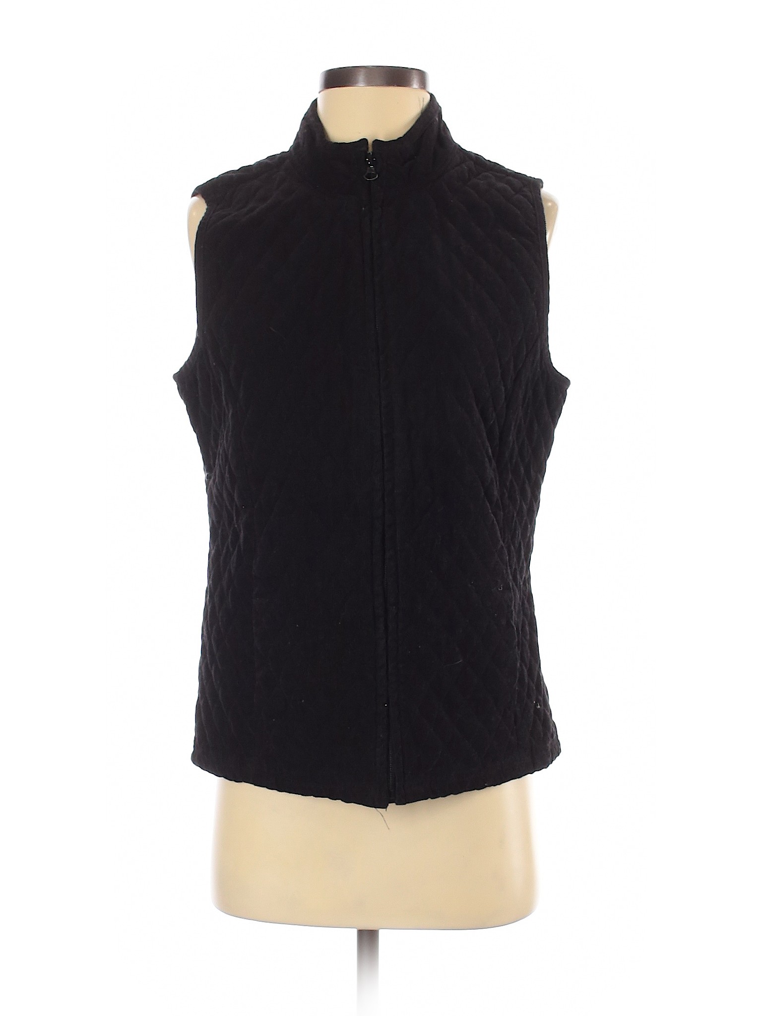 Basic Editions Women Black Vest S | eBay