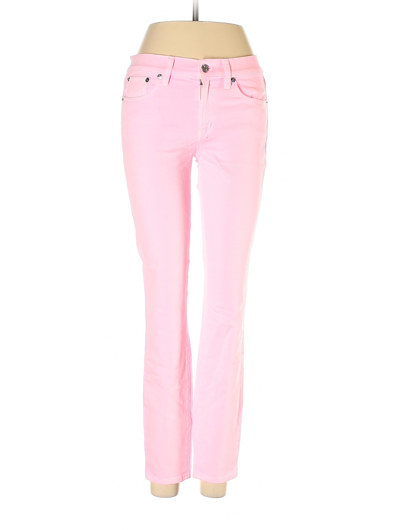 NWT J.Crew Women Pink Jeans 27W | eBay