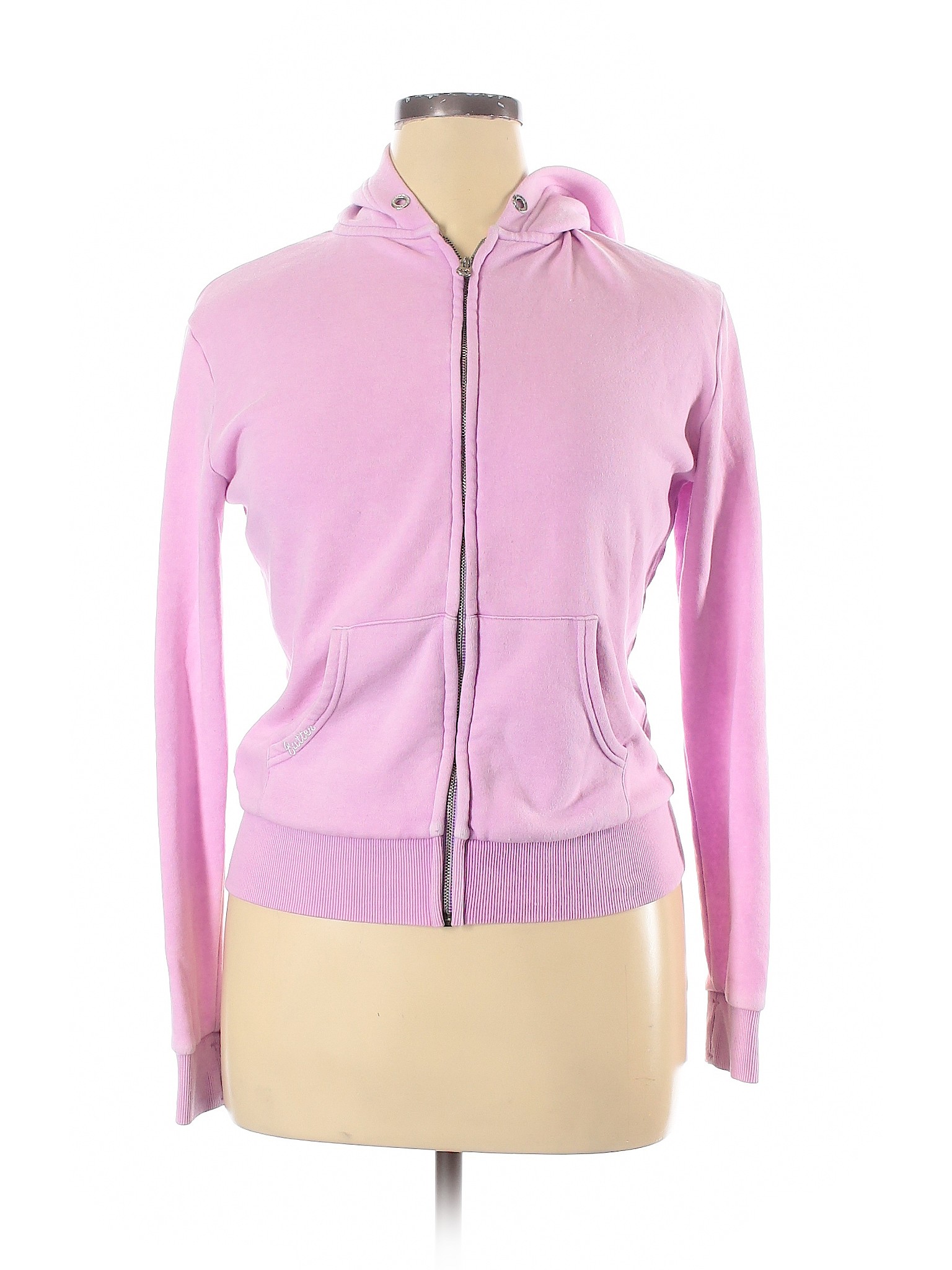 Butter Women Pink Zip Up Hoodie XL | eBay
