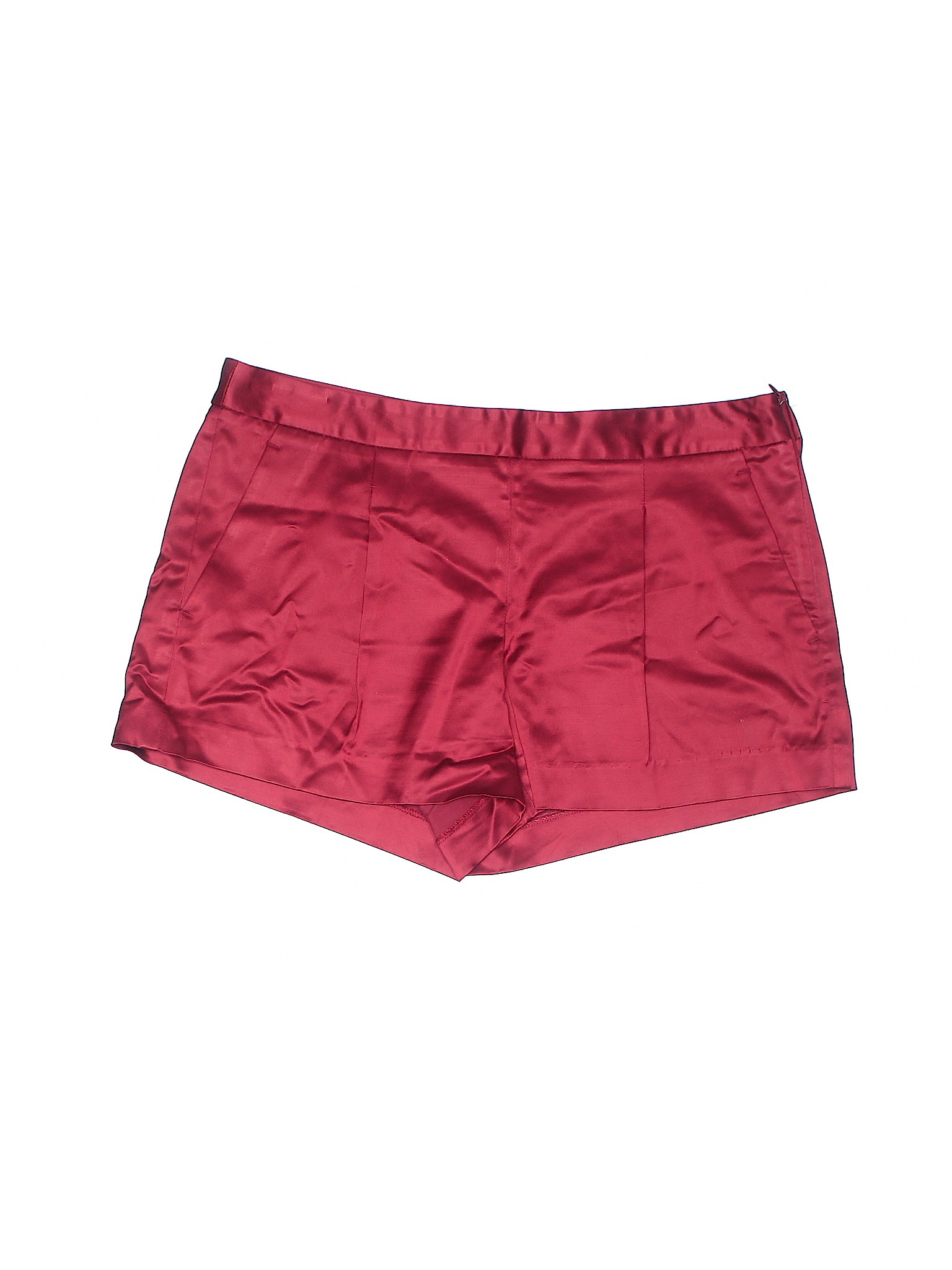red dressy shorts