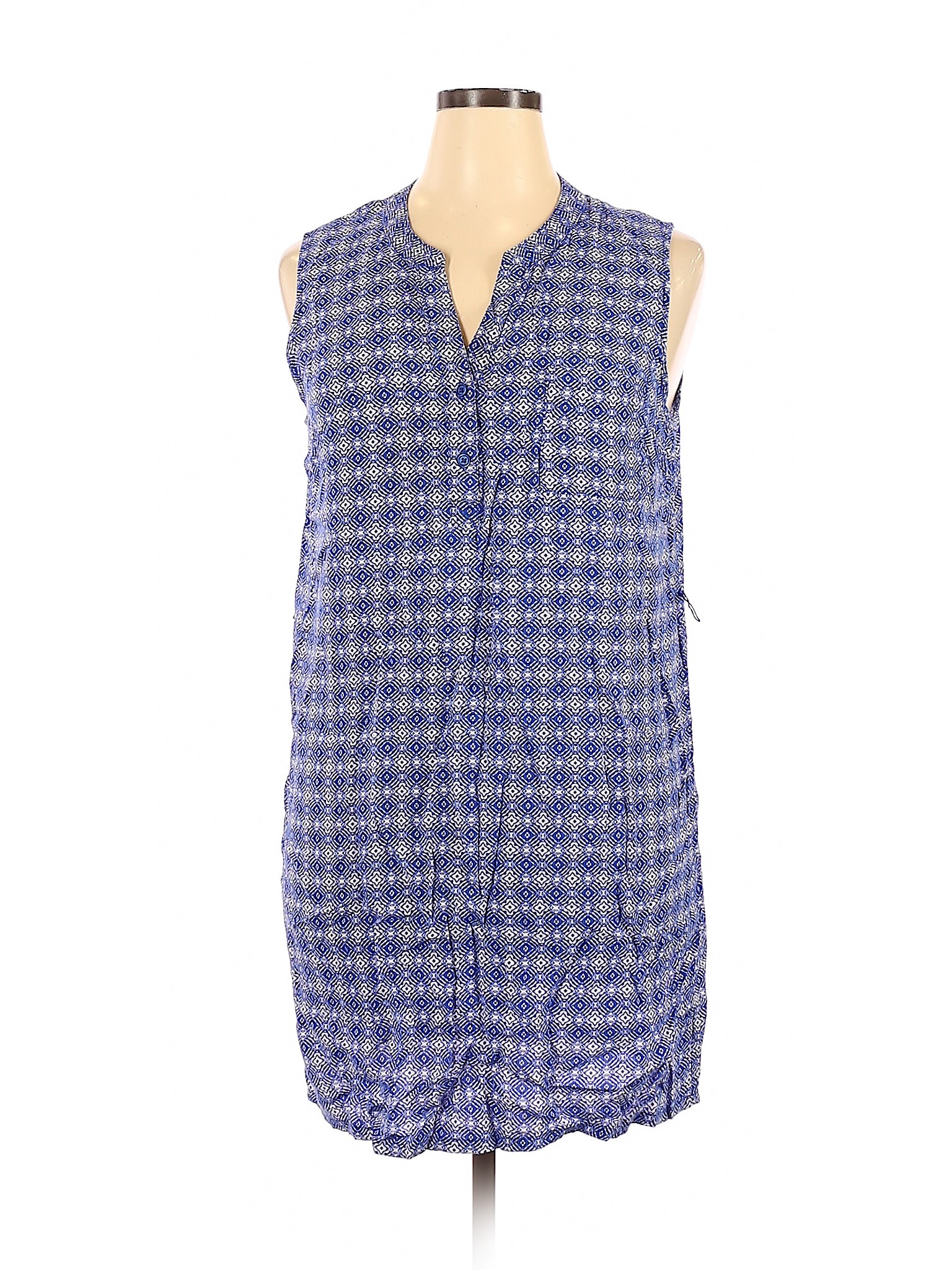 Faded Glory Women Blue Casual Dress XL | eBay