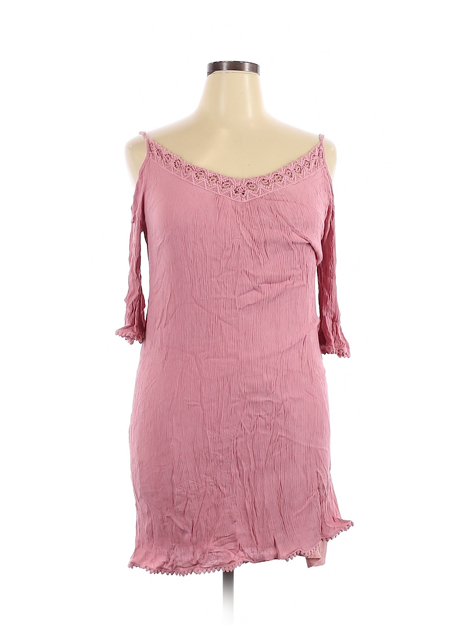 Naif Women Pink Casual Dress 1X Plus | eBay