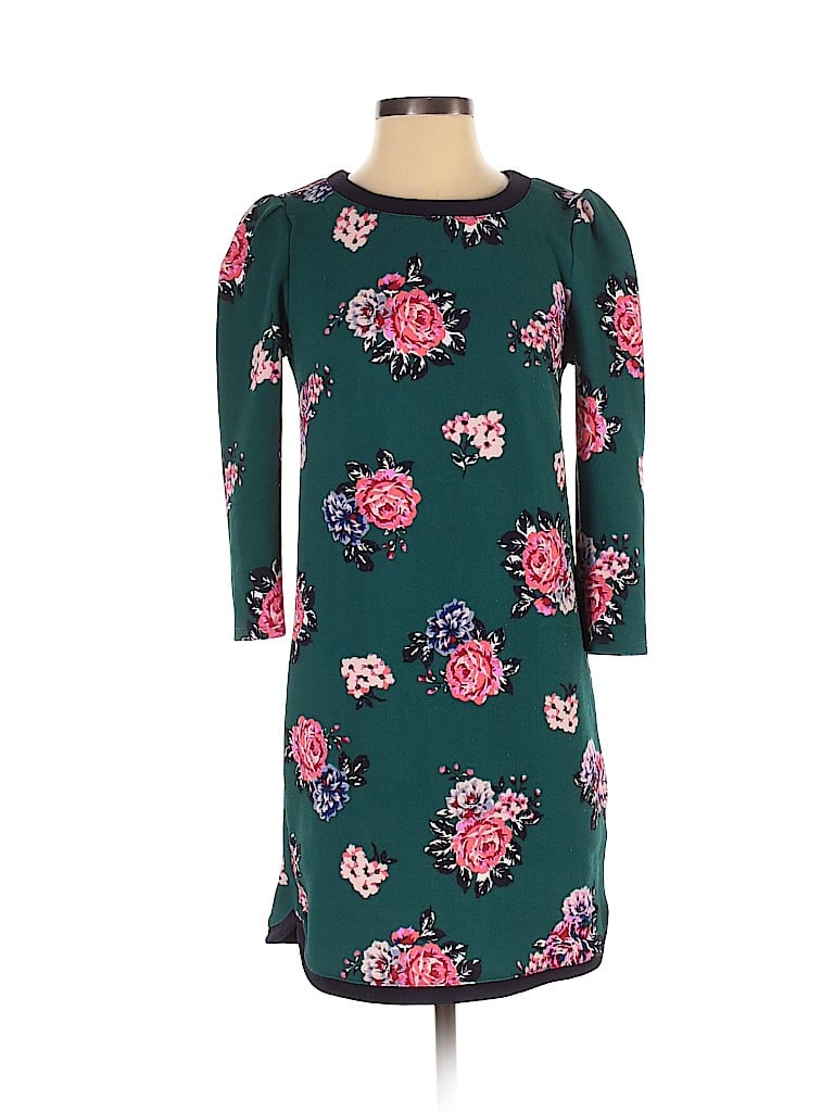 Pre-owned Xhilaration Casual Dress In Green