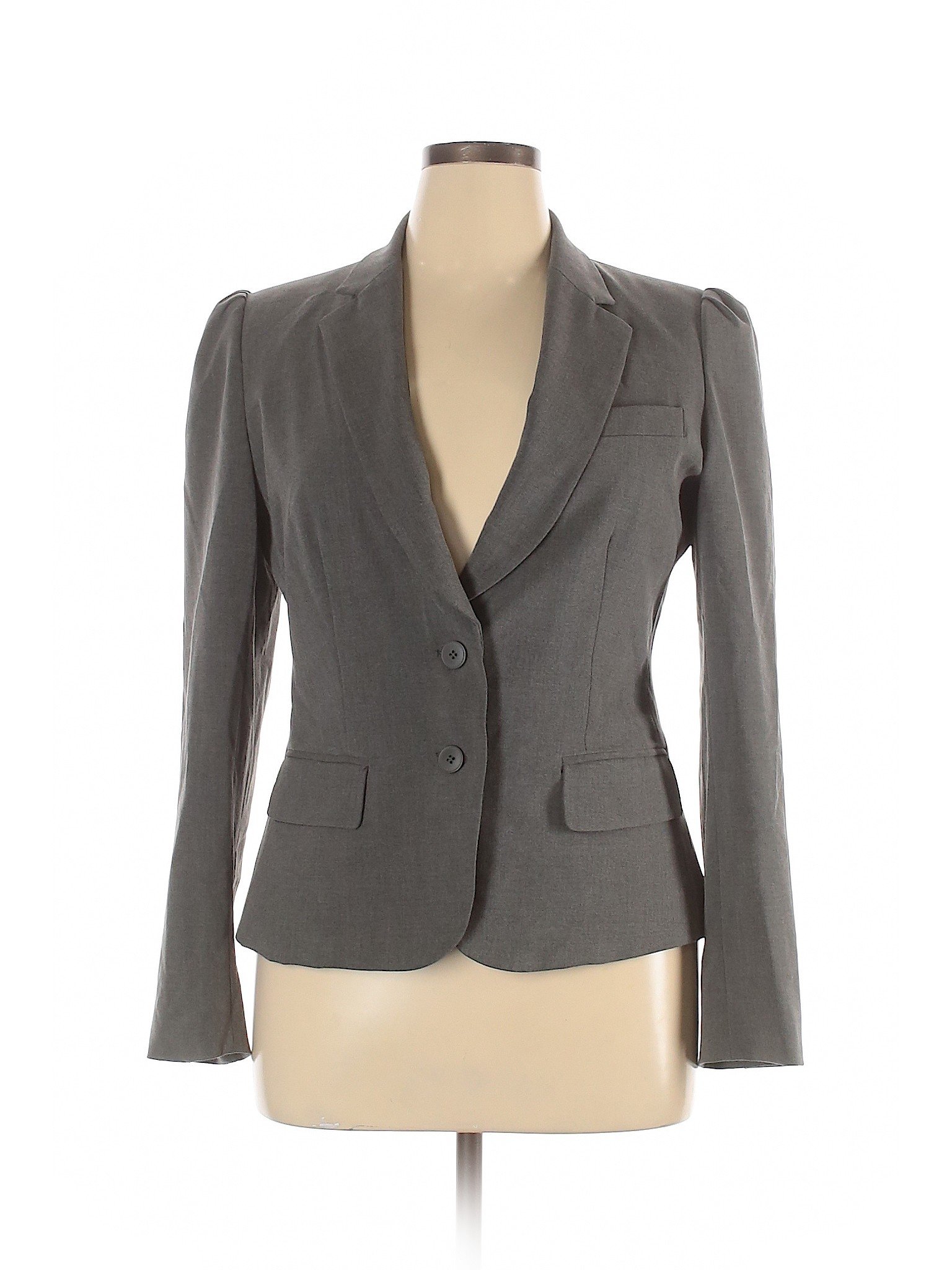 New York & Company Women Gray Blazer 14 | eBay