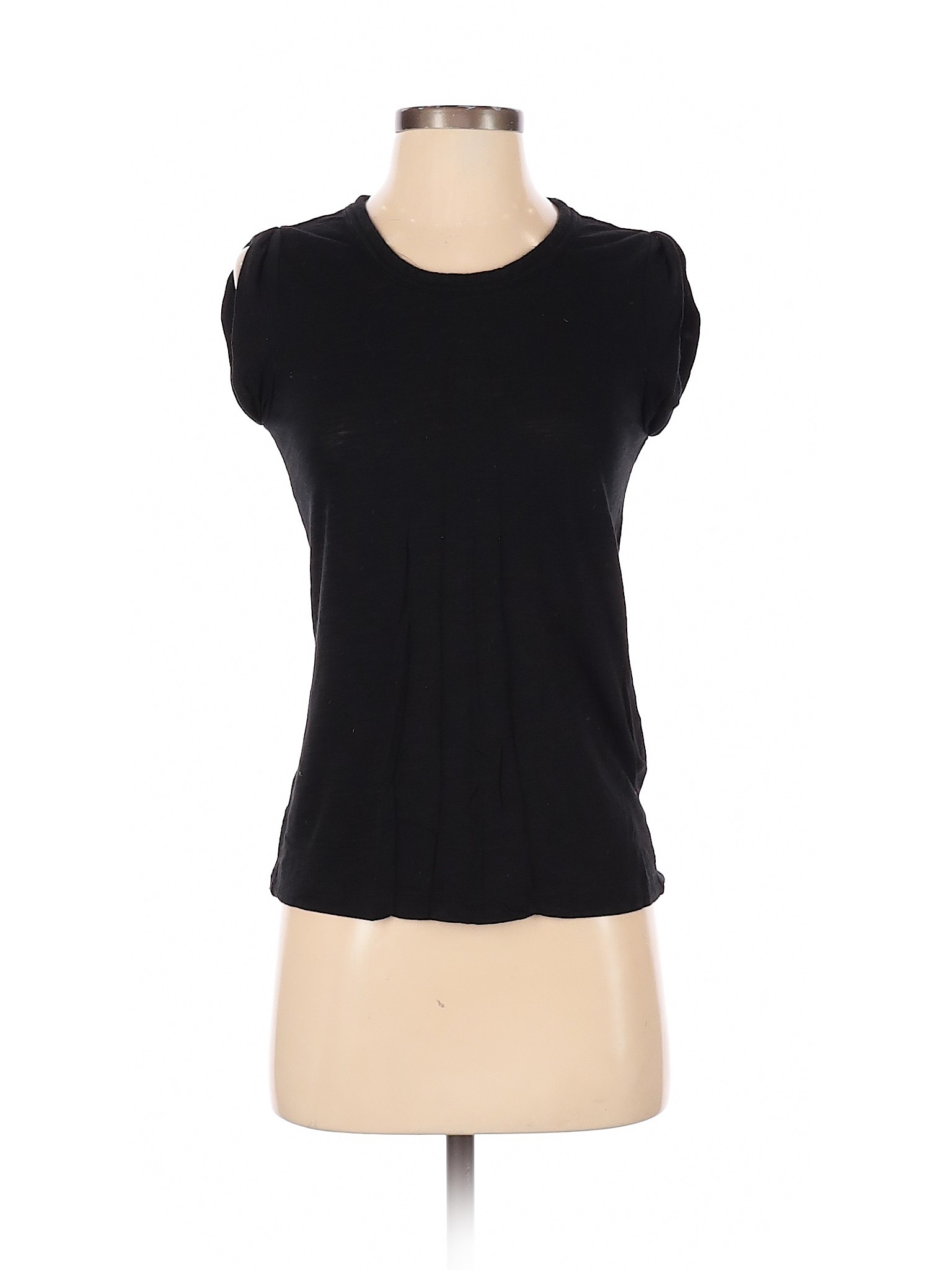 Banana Republic Factory Store Women Black Sleeveless T-Shirt XS | eBay