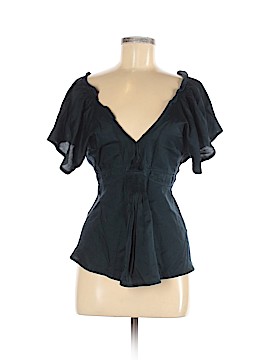 Yves Saint Laurent Rive Gauche Short Sleeve Blouse