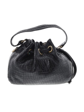 Donald J Pliner Leather Bucket Bag