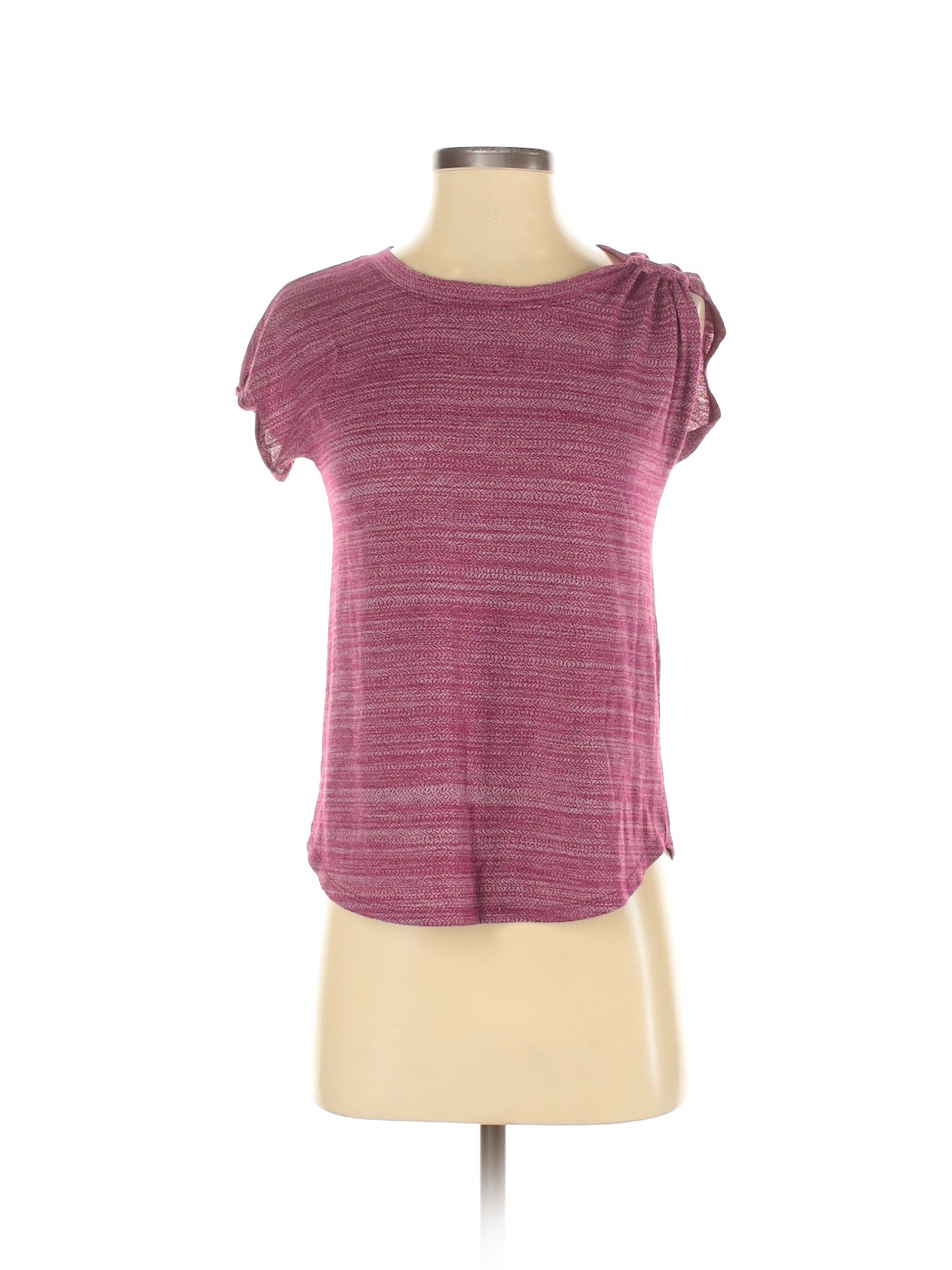 Maurices Women Pink Short Sleeve Top XS | eBay