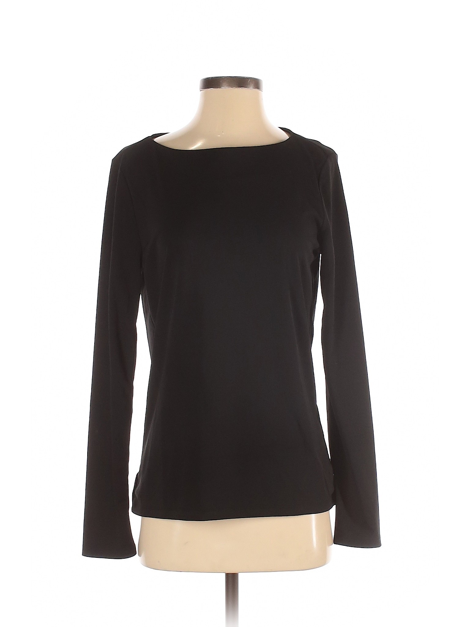 NWT Ann Taylor Women Black Long Sleeve Blouse S | eBay
