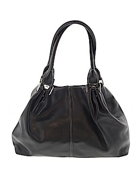 Jones New York Leather Shoulder Bag