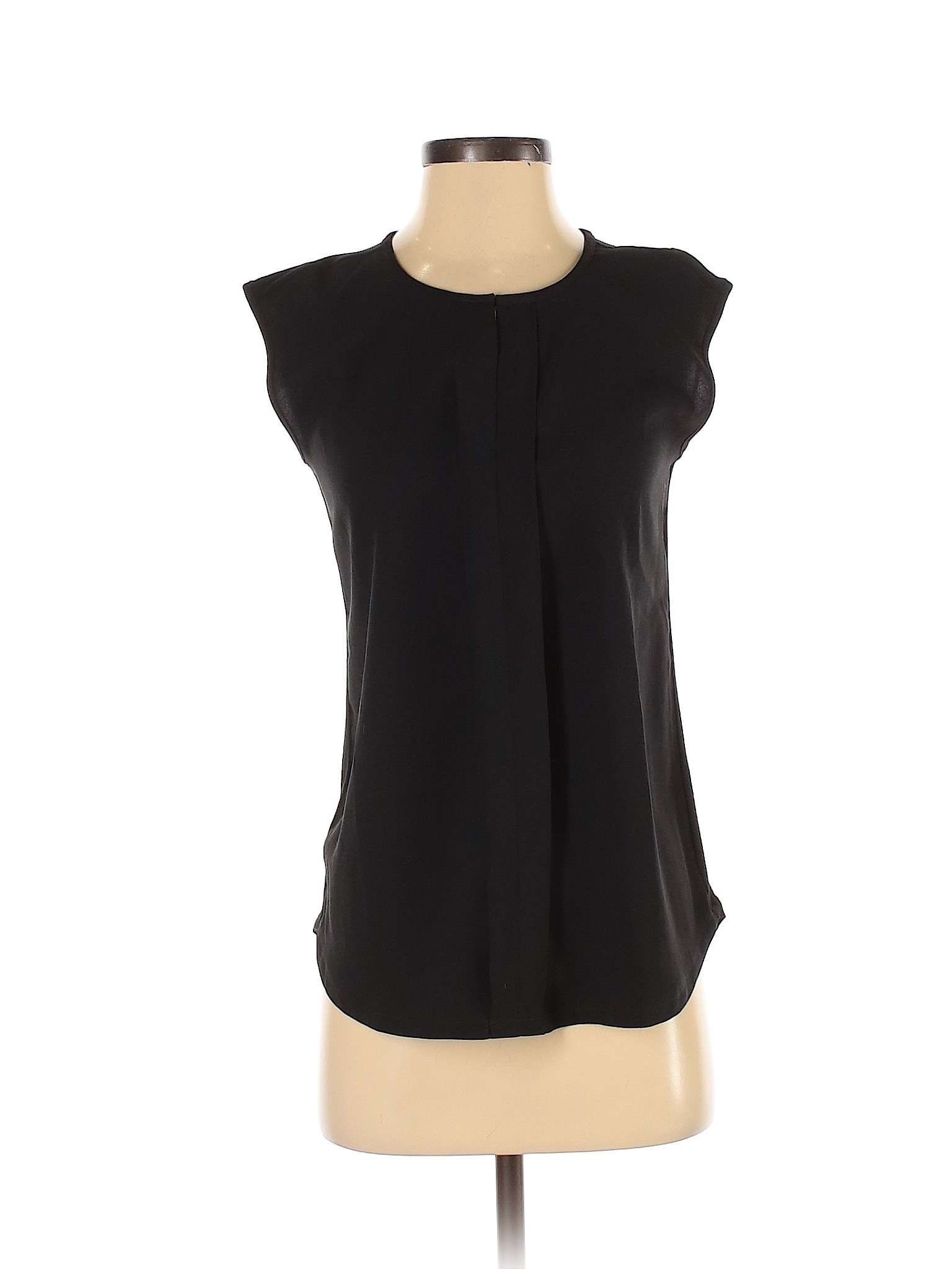 Ann Taylor Factory Women Black Sleeveless Blouse XS | eBay
