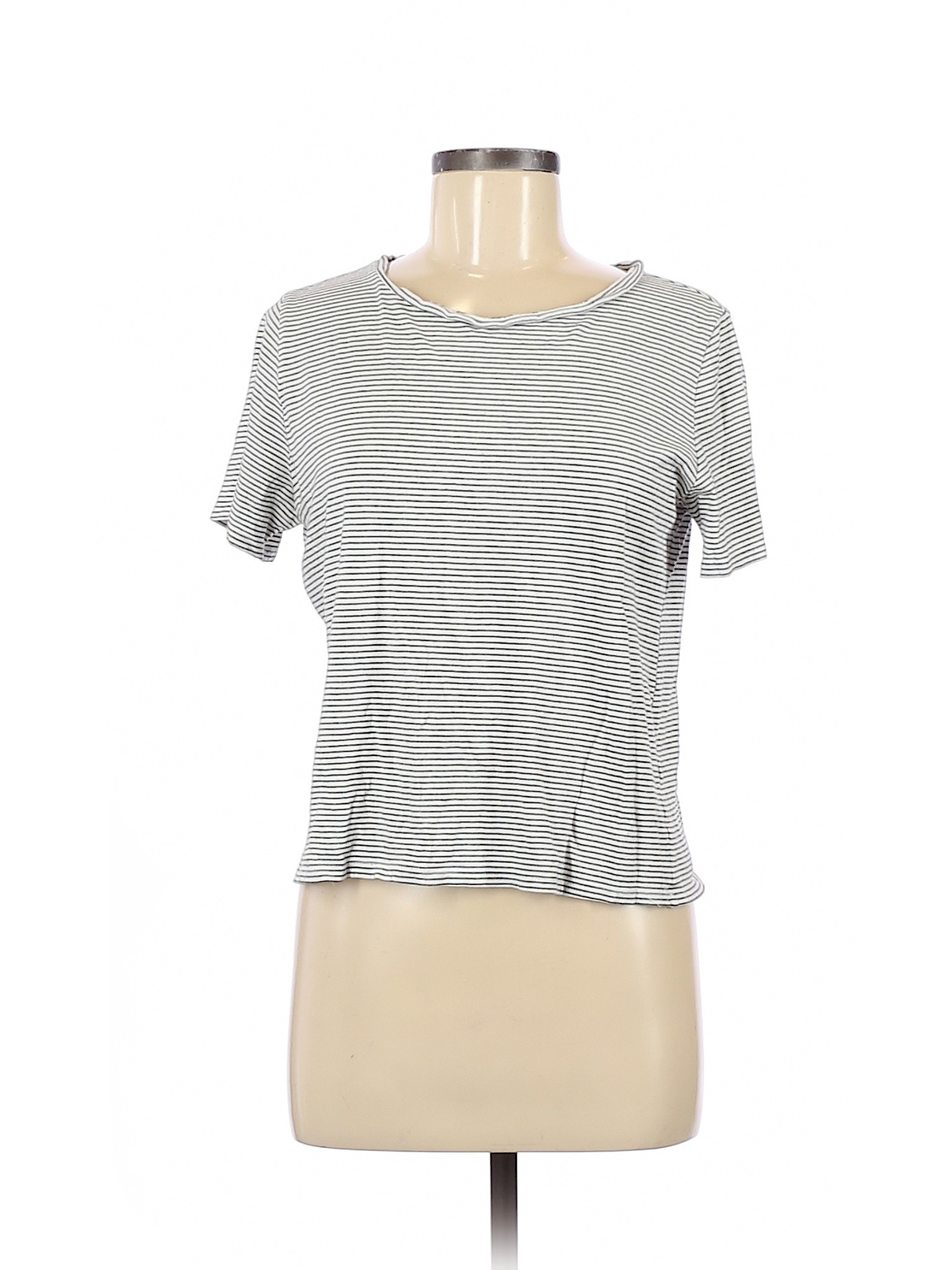 Divided by H&M Women Gray Short Sleeve T-Shirt M | eBay