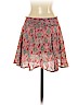Free People 100% Rayon Red Casual Skirt Size S - photo 2