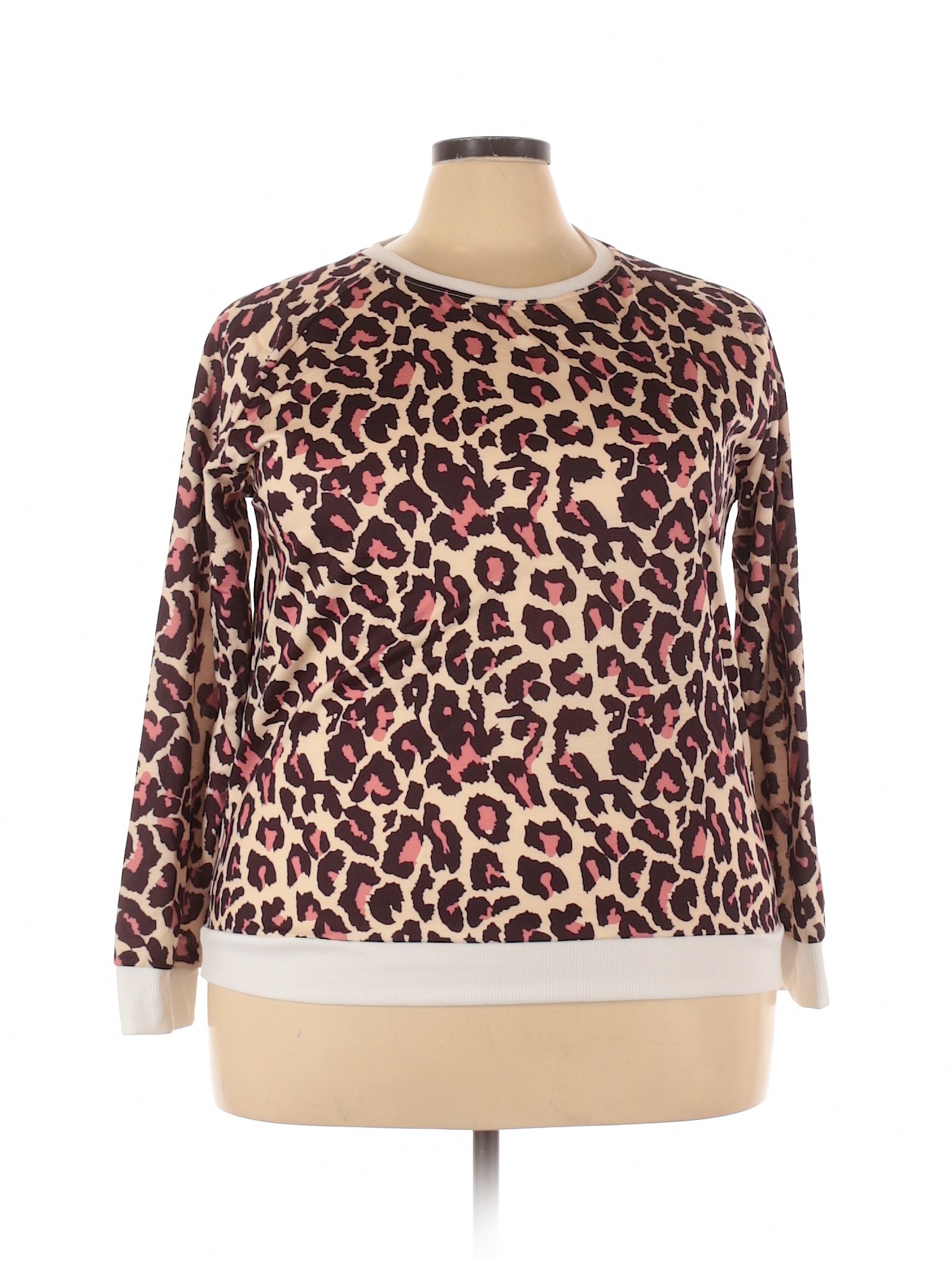Zanzea Collection Women Brown Sweatshirt 5X Plus | eBay