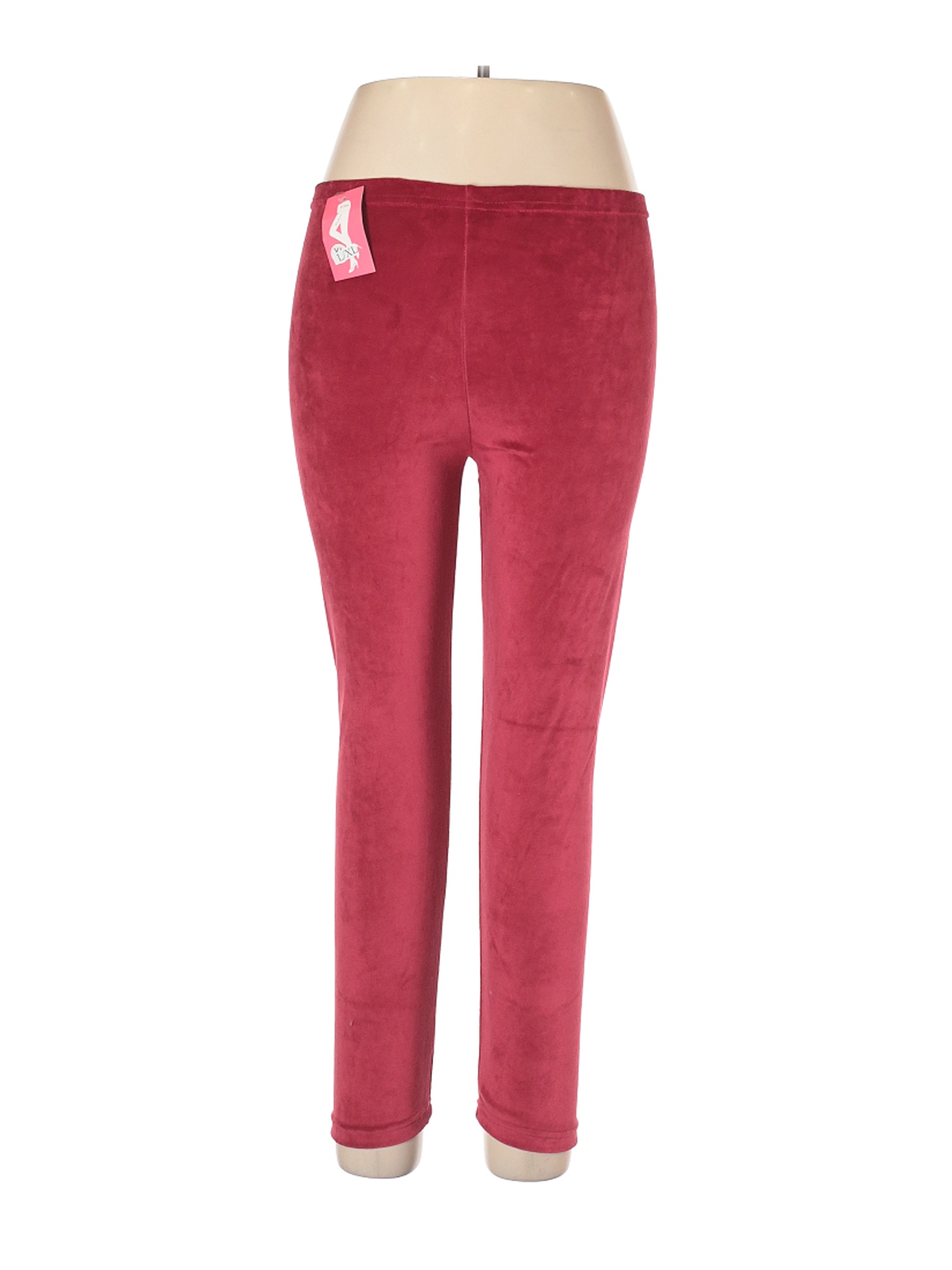 red fleece pants