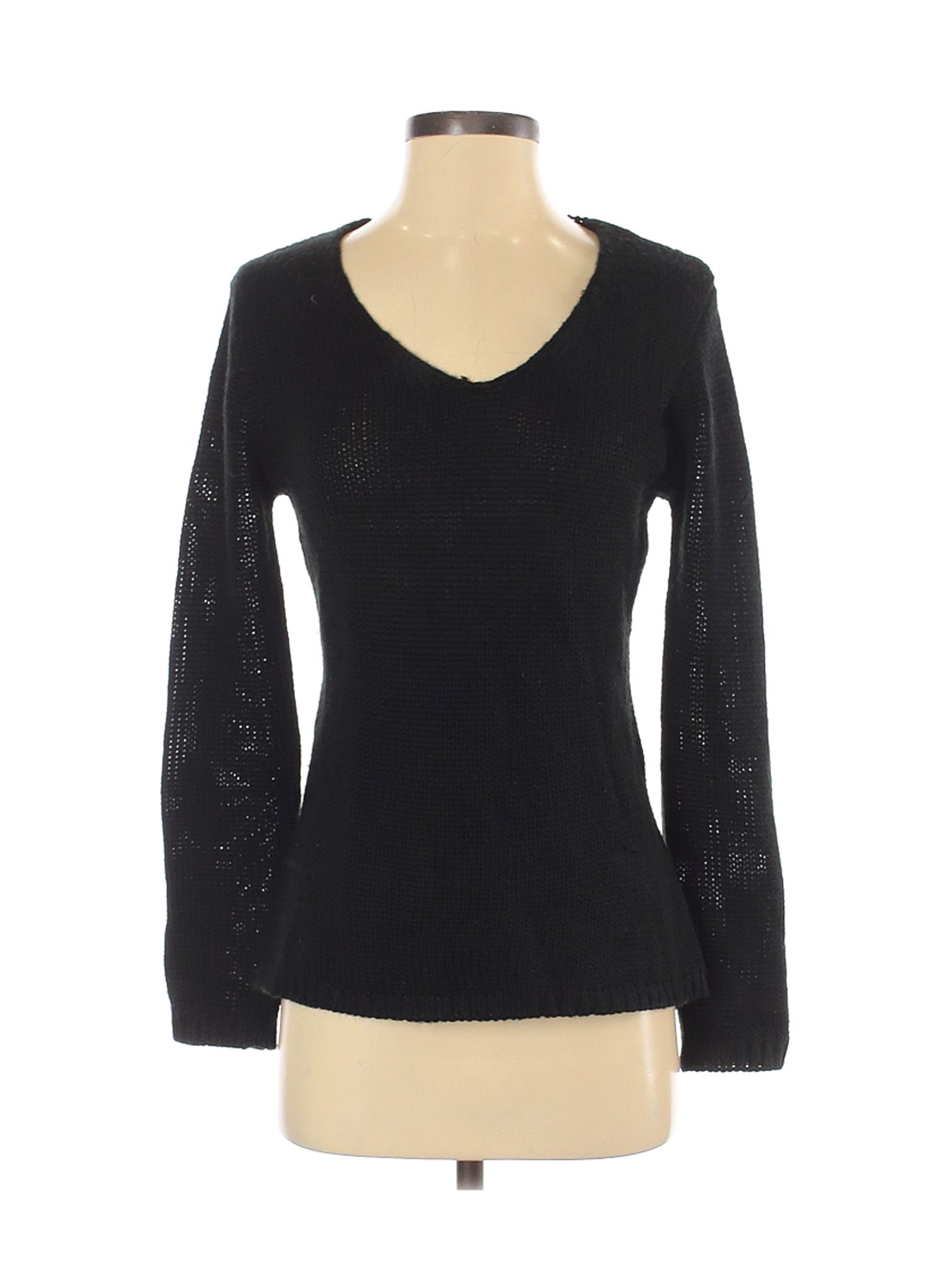 Metric Knits Women Black Pullover Sweater S | eBay