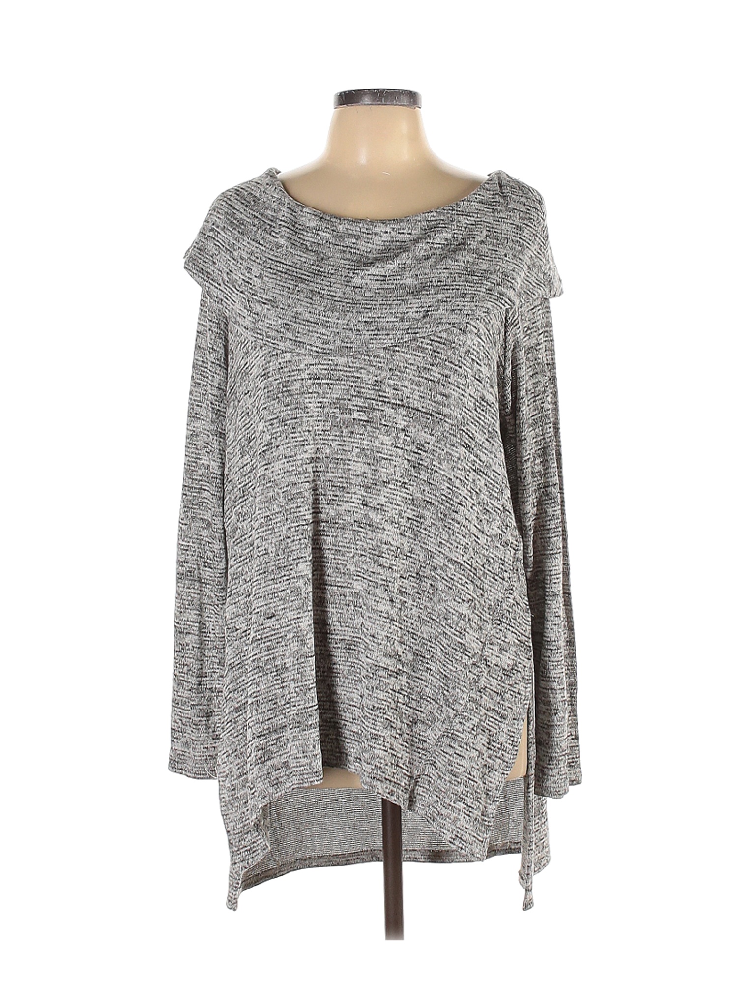Mossimo Women Gray Pullover Sweater XL | eBay