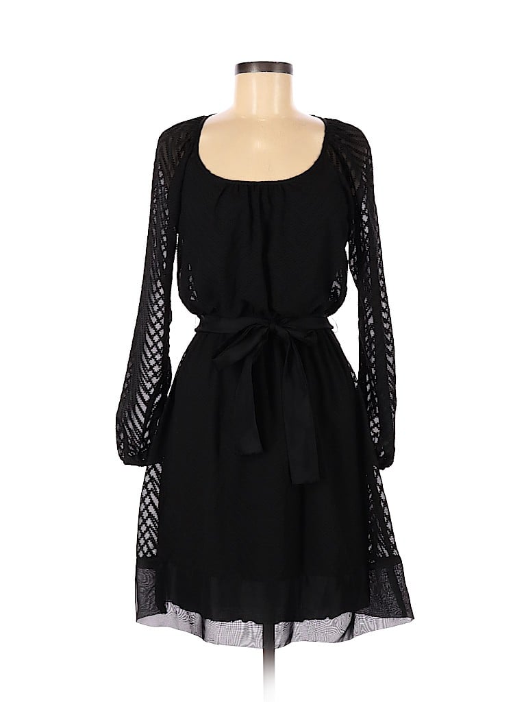 Speechless Black Casual Dress Size XS - photo 1
