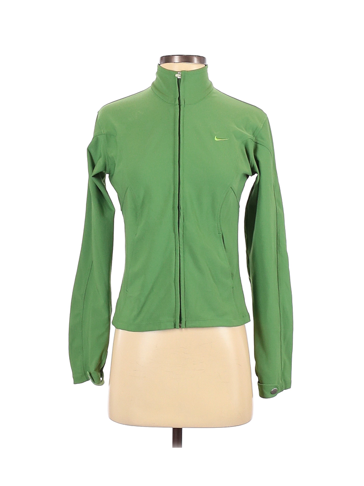 nike green track jacket