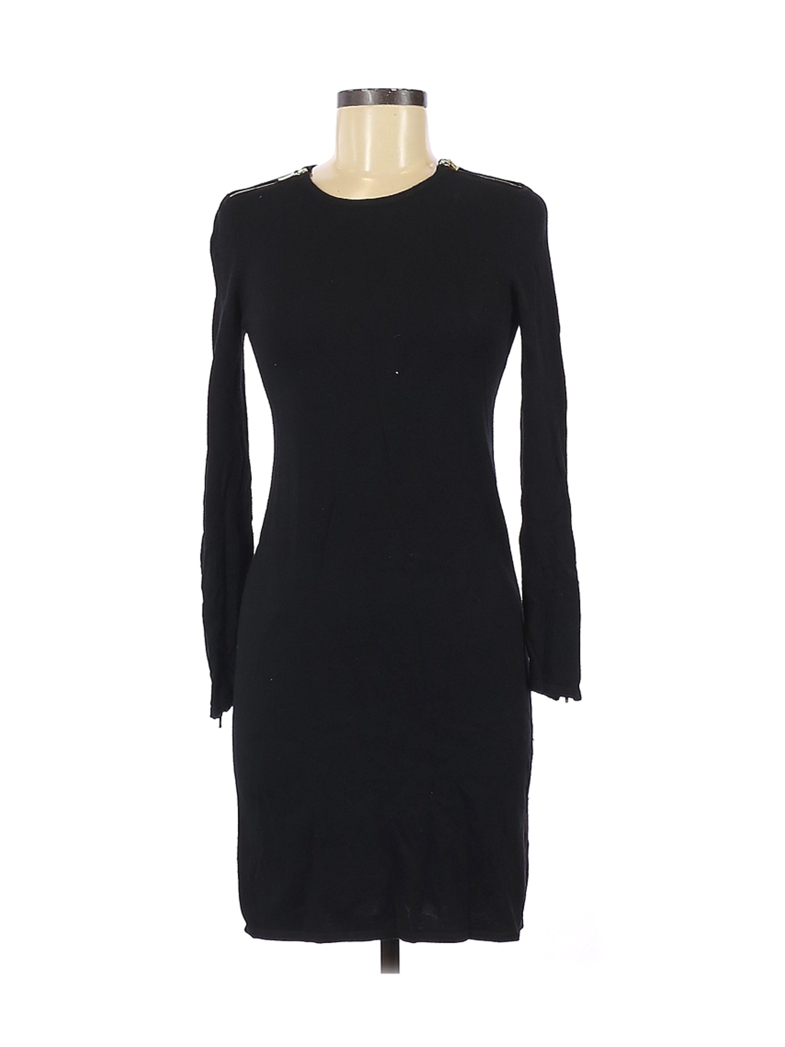 Black Saks Fifth Avenue Women Black Casual Dress XS | eBay