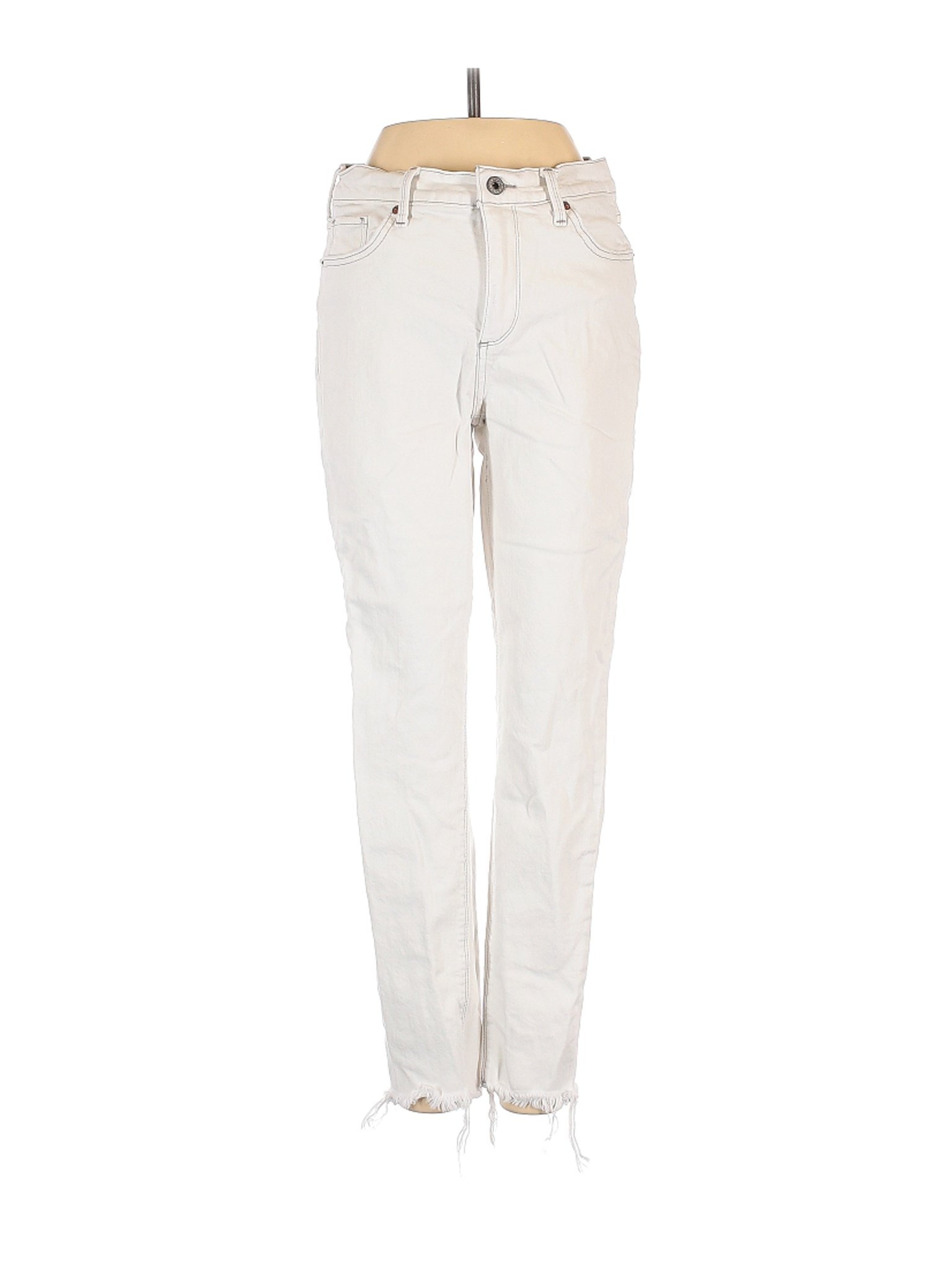 Lucky Brand Women White Jeans 4 | eBay