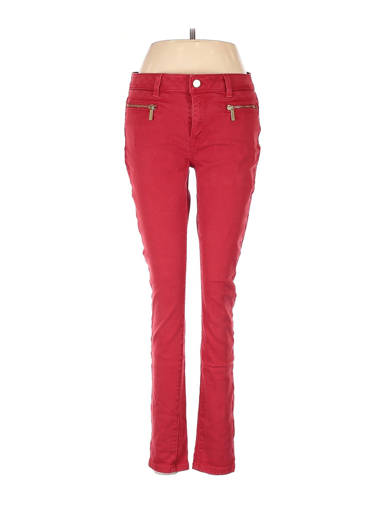 michael kors red jeans