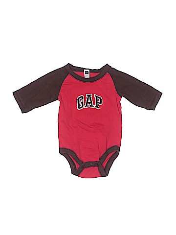 Baby Gap Outlet Long Sleeve Onesie - front