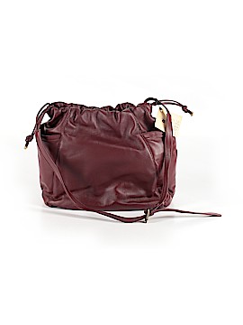 Etienne Aigner Leather Bucket Bag